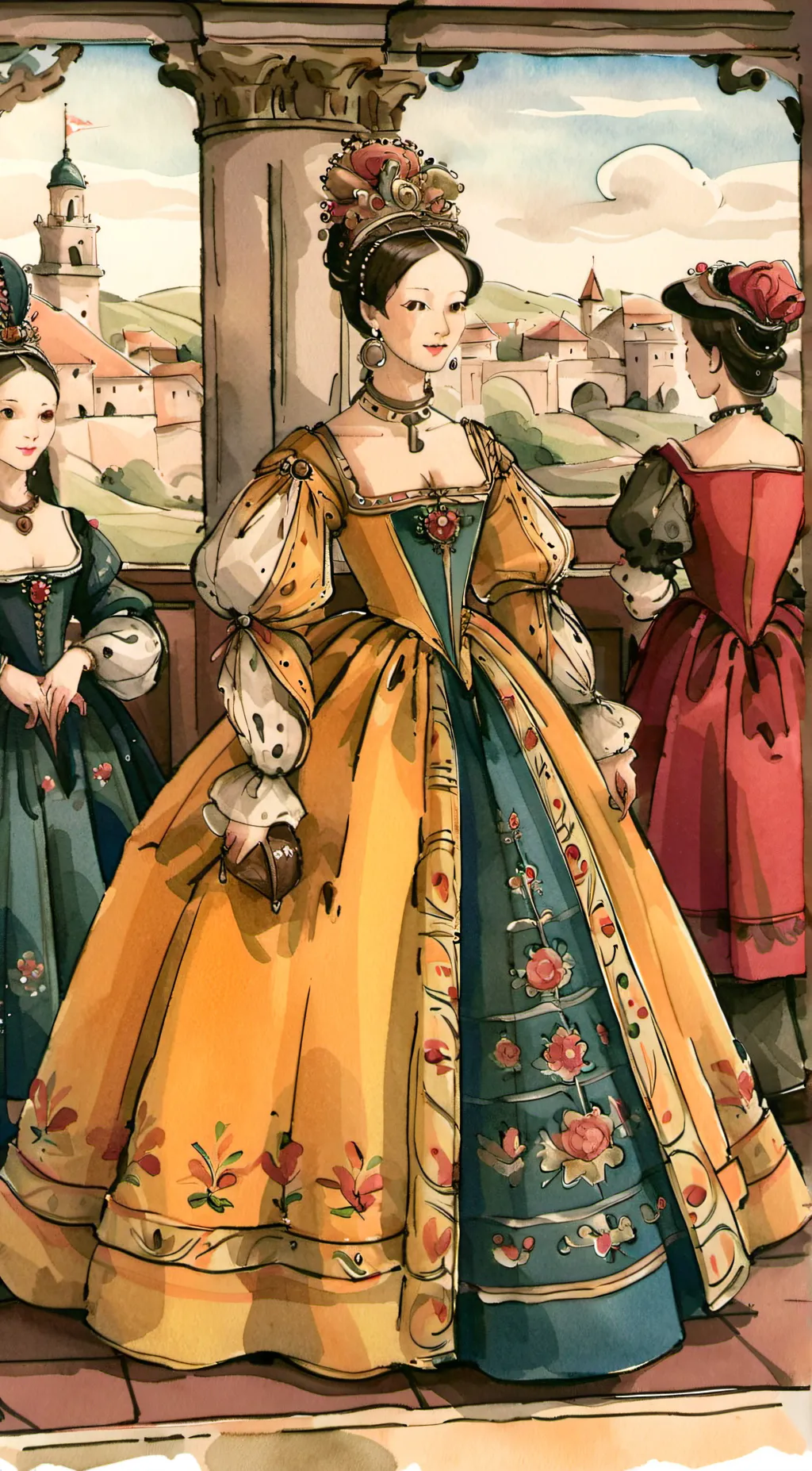 ai character: anne boylen background