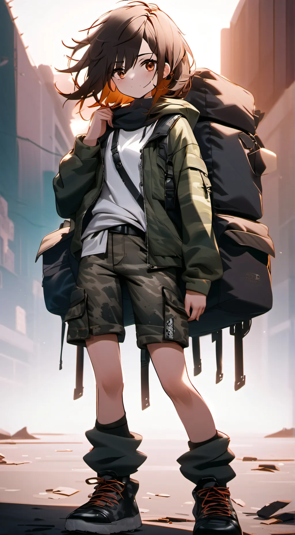 ai character: Luna | Feeders background