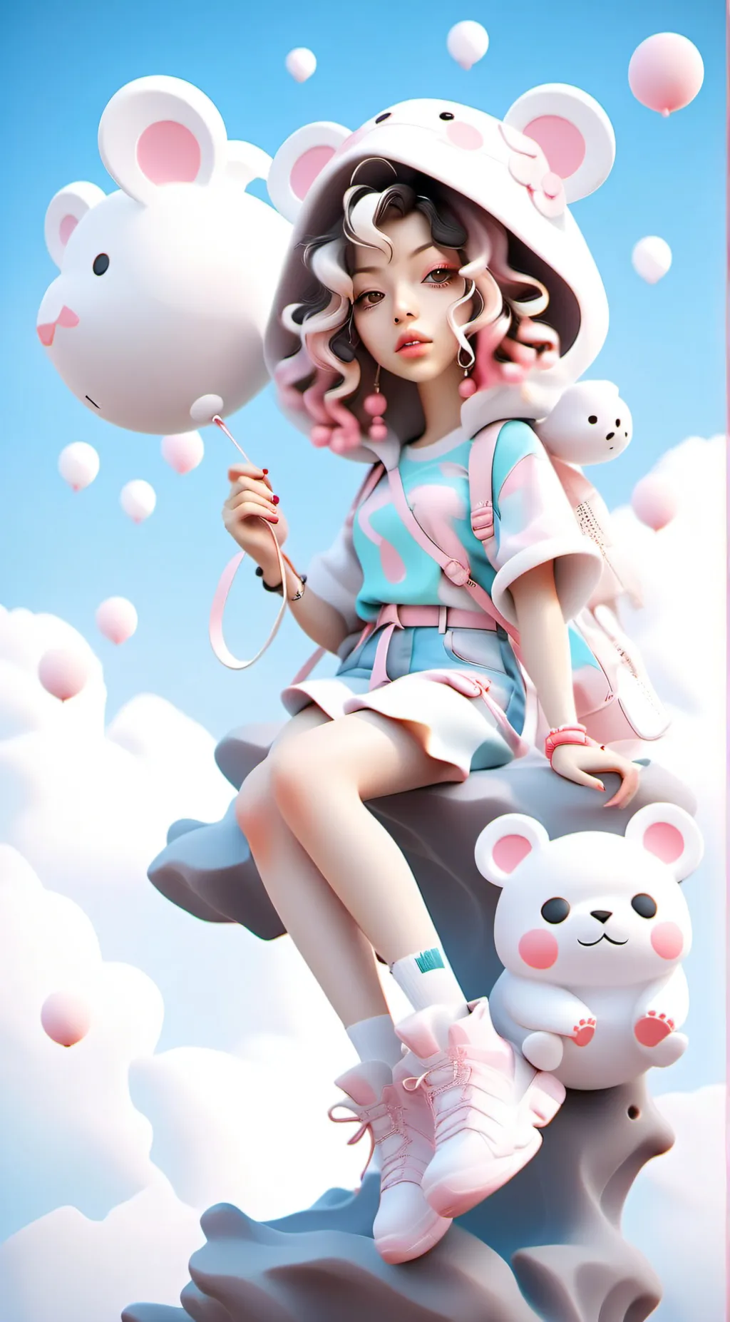 ai character: mila background