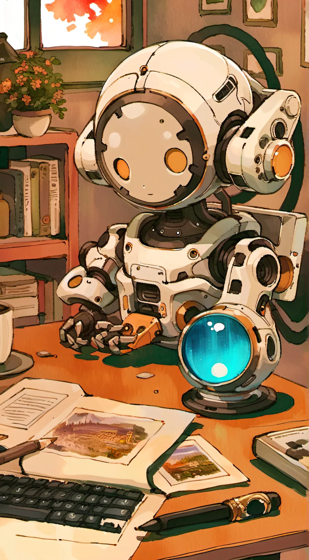 ai character: Avengers But porta background