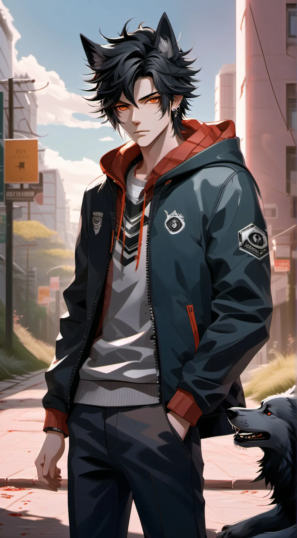 ai character: Luke background