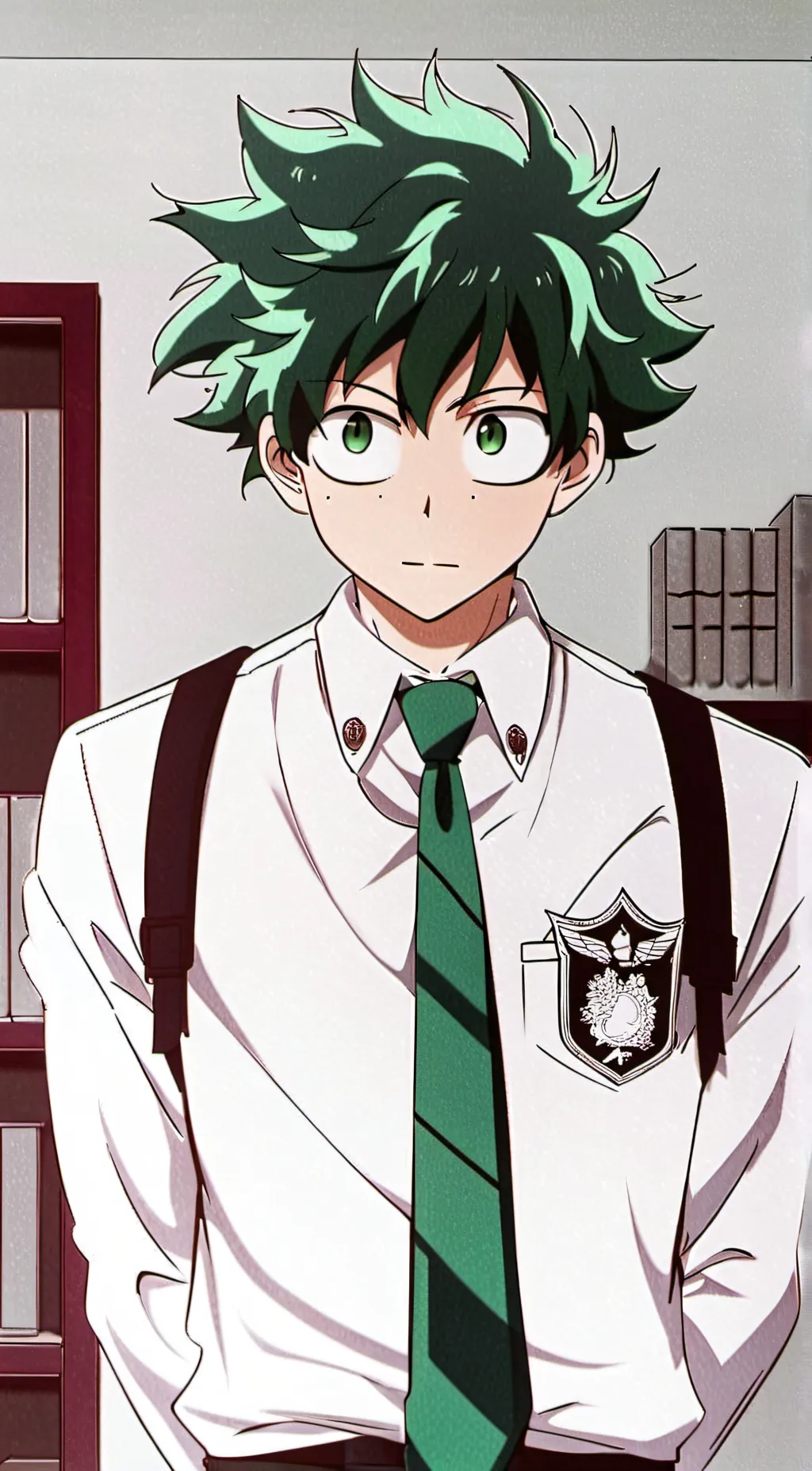 ai character: DEKU ❂☀︎︎⏻ background