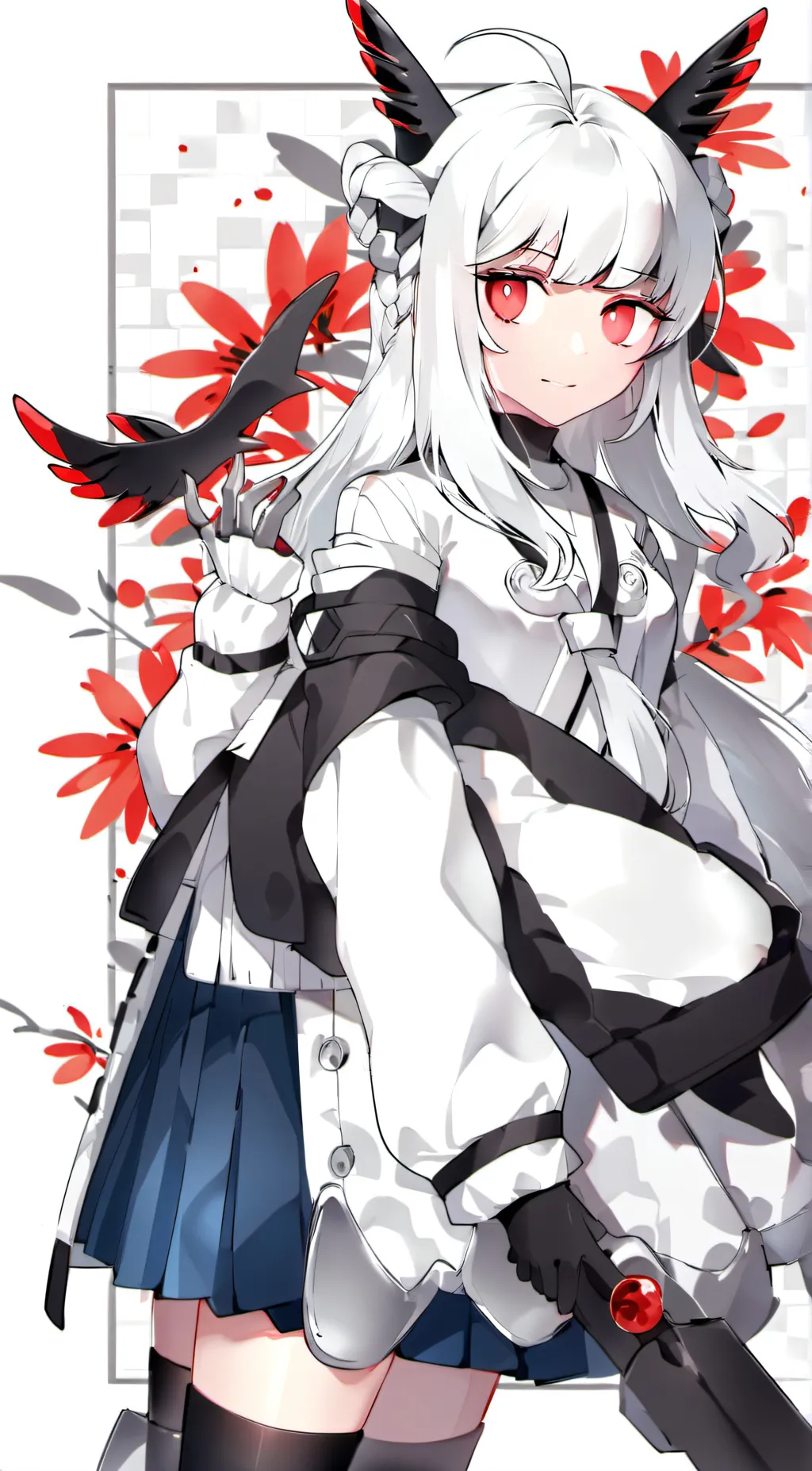 ai character: Cloud OC♡ background