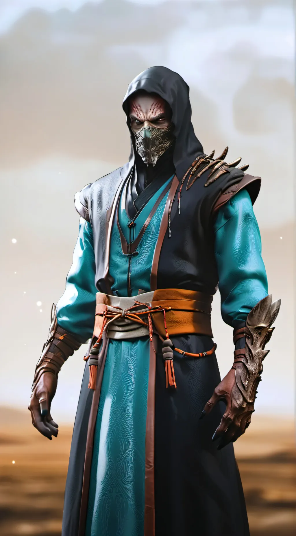 ai character: Wolf background