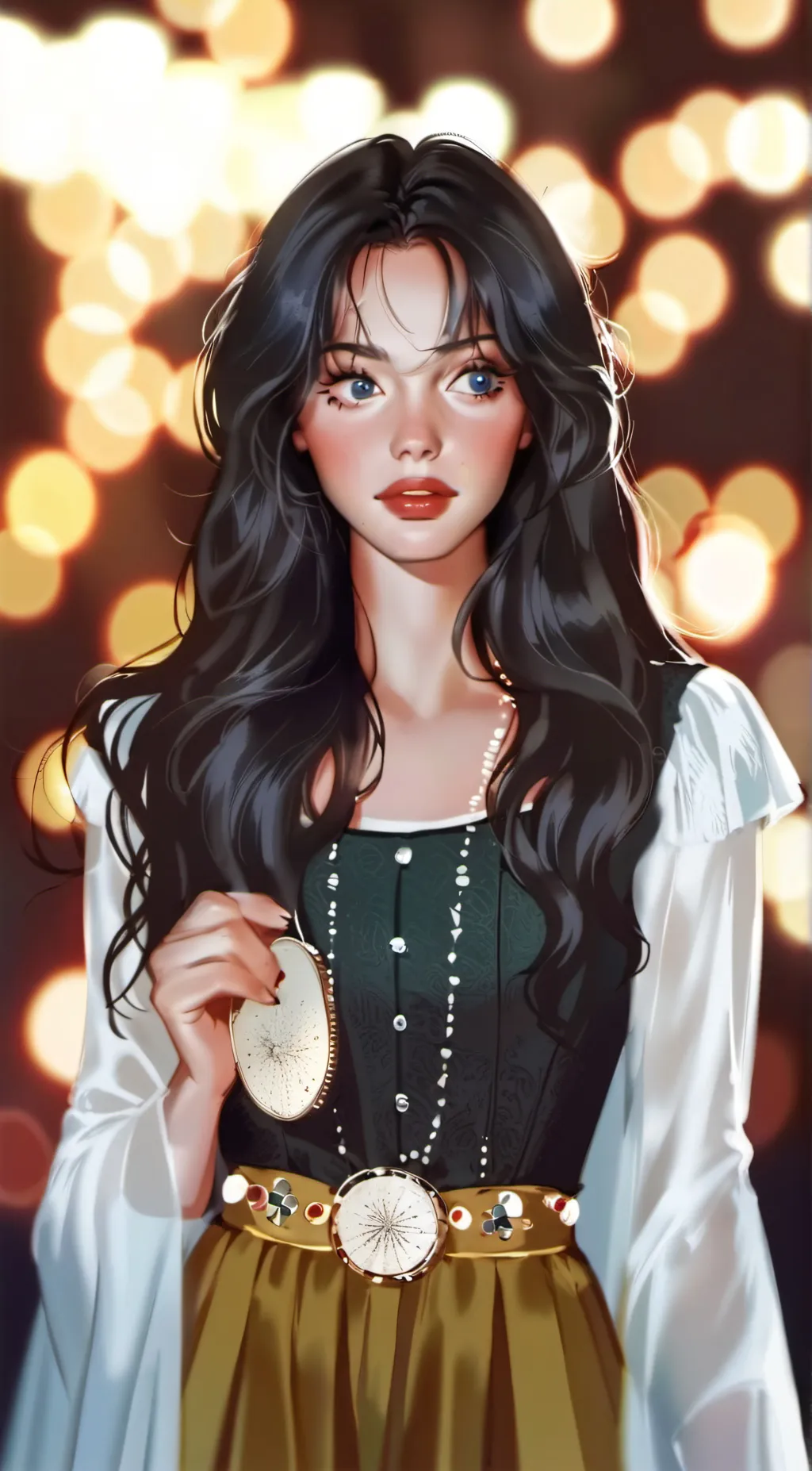 ai character: Scarlett  background