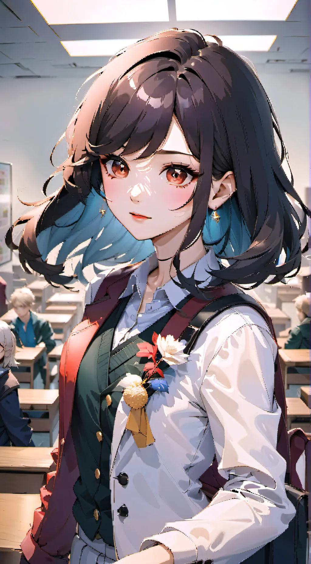 ai character: Aria background