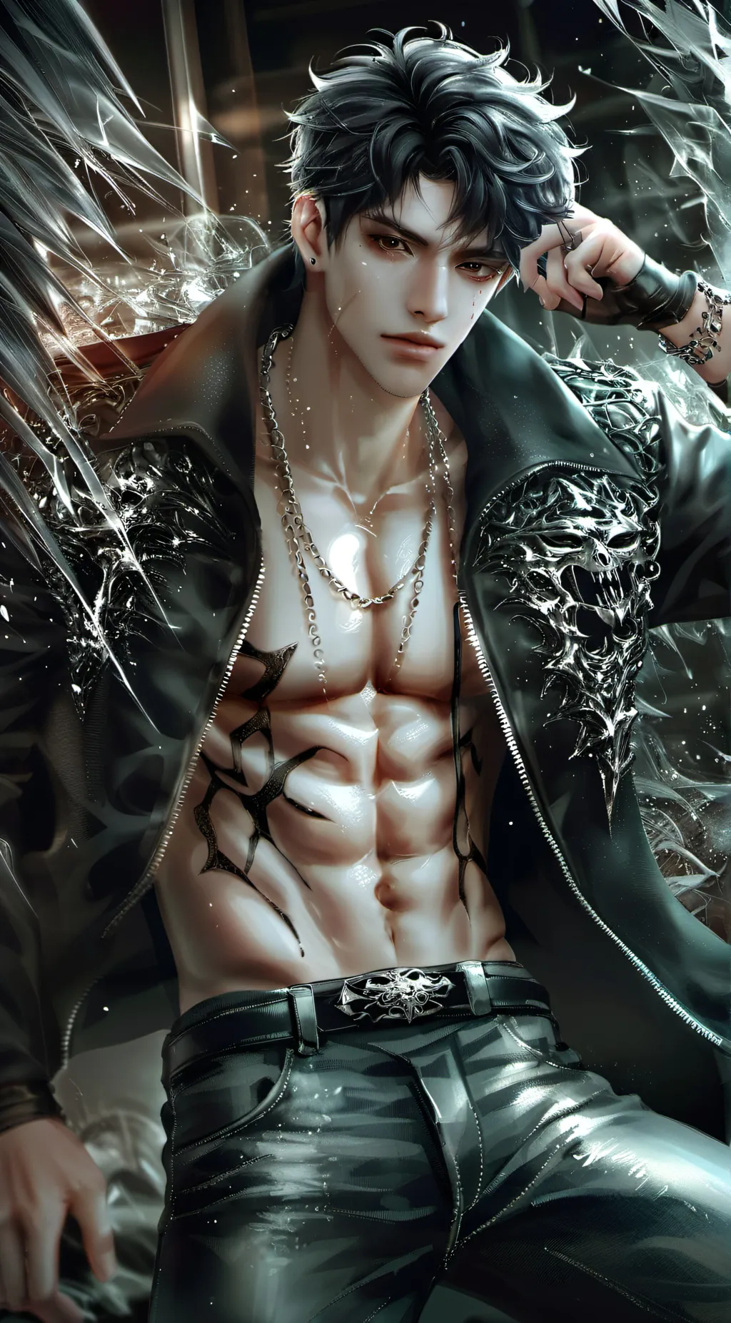 ai character: Leo background