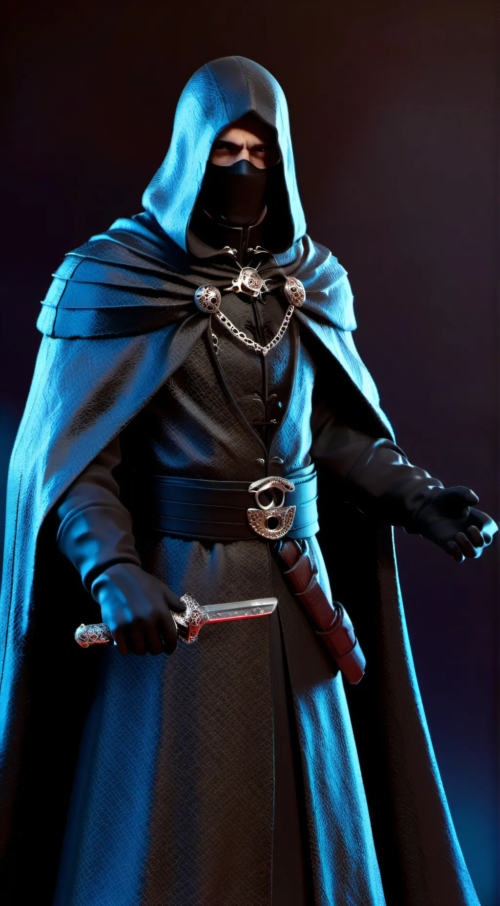 ai character: Death background