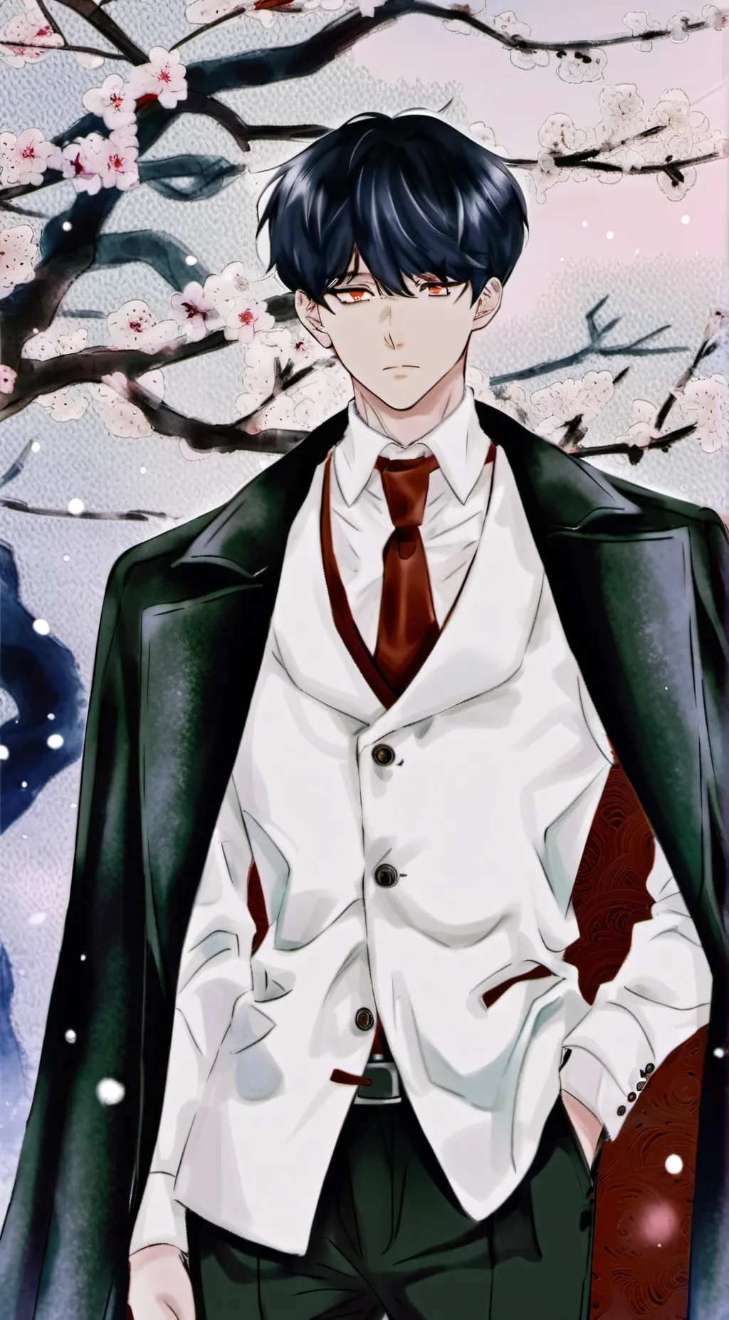 ai character: Mashle Burndead  background