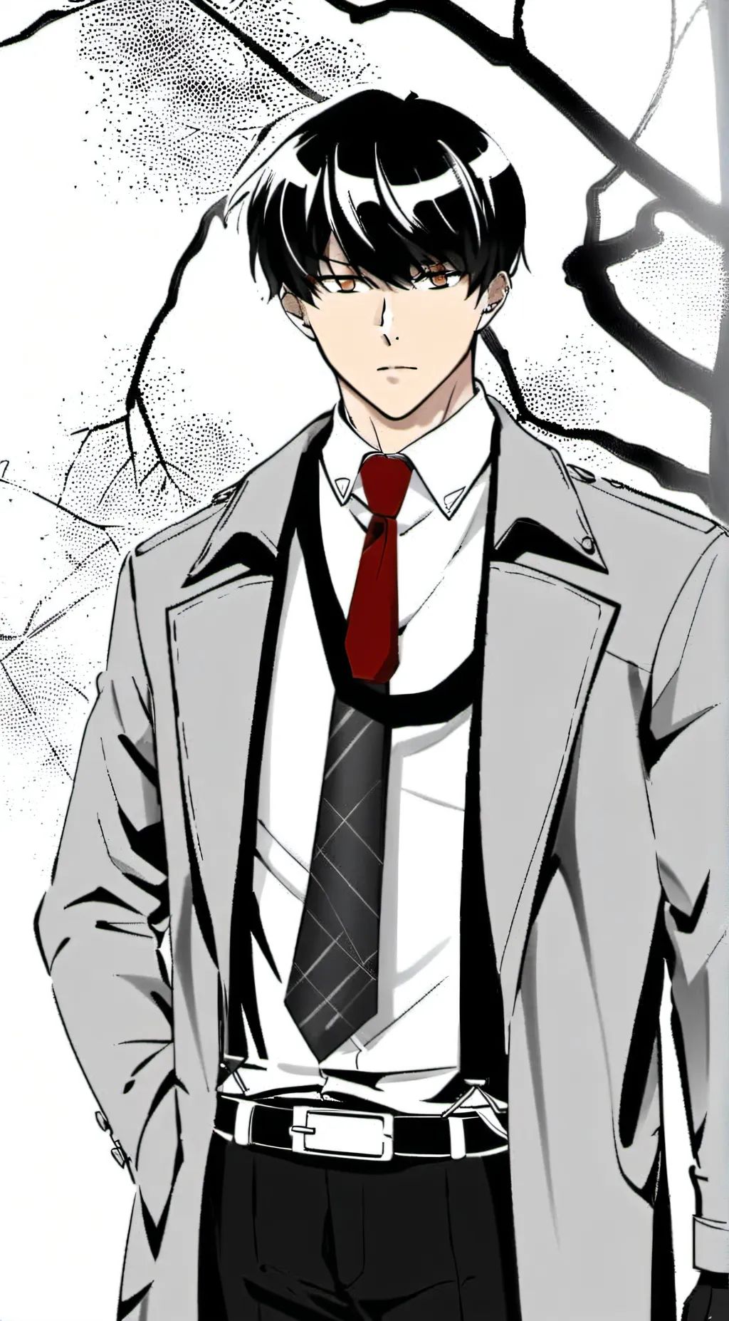 ai character: Mash burndead  background