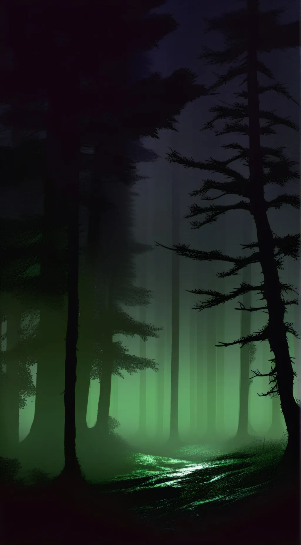 ai character: Man from the fog background