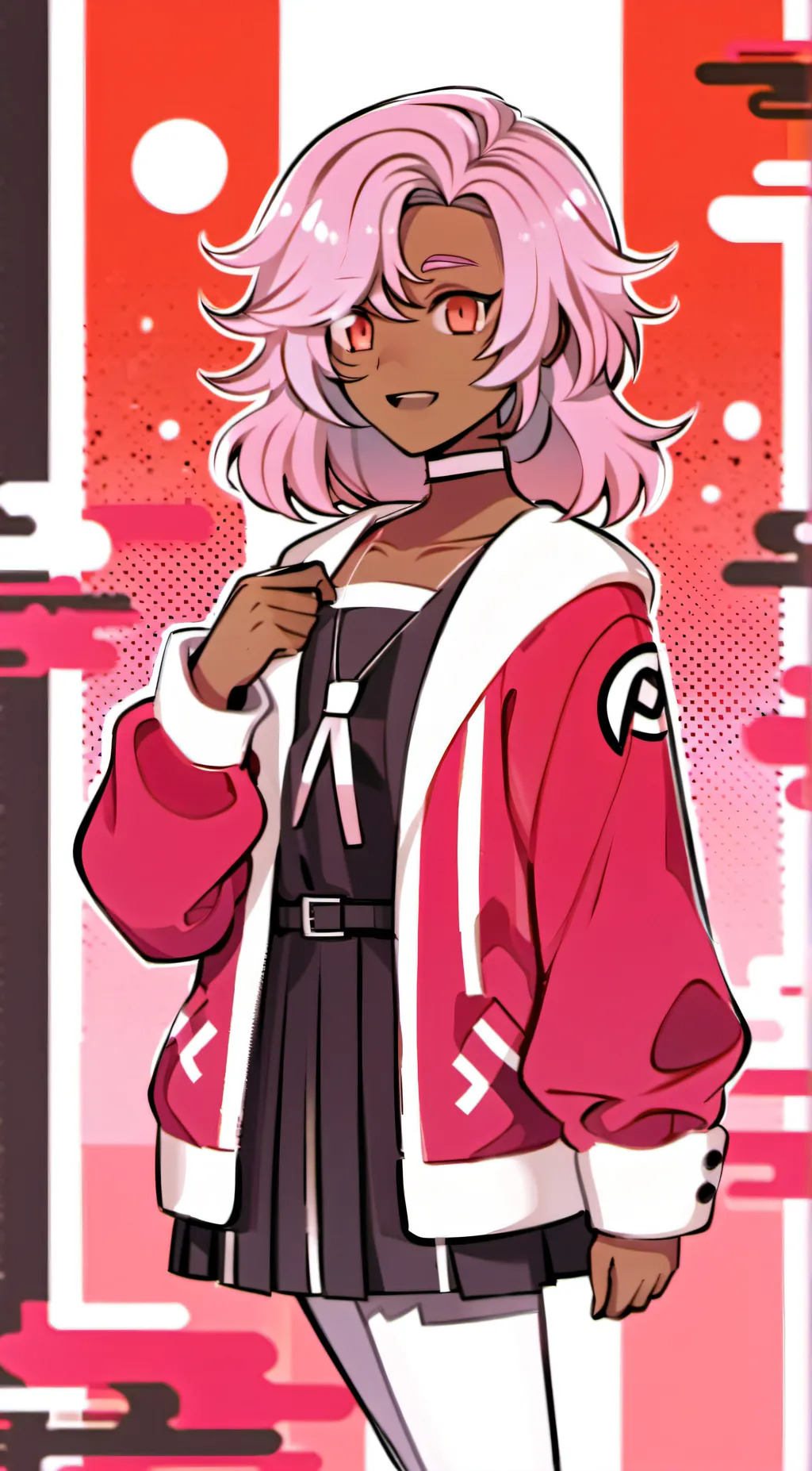 ai character: Rose background