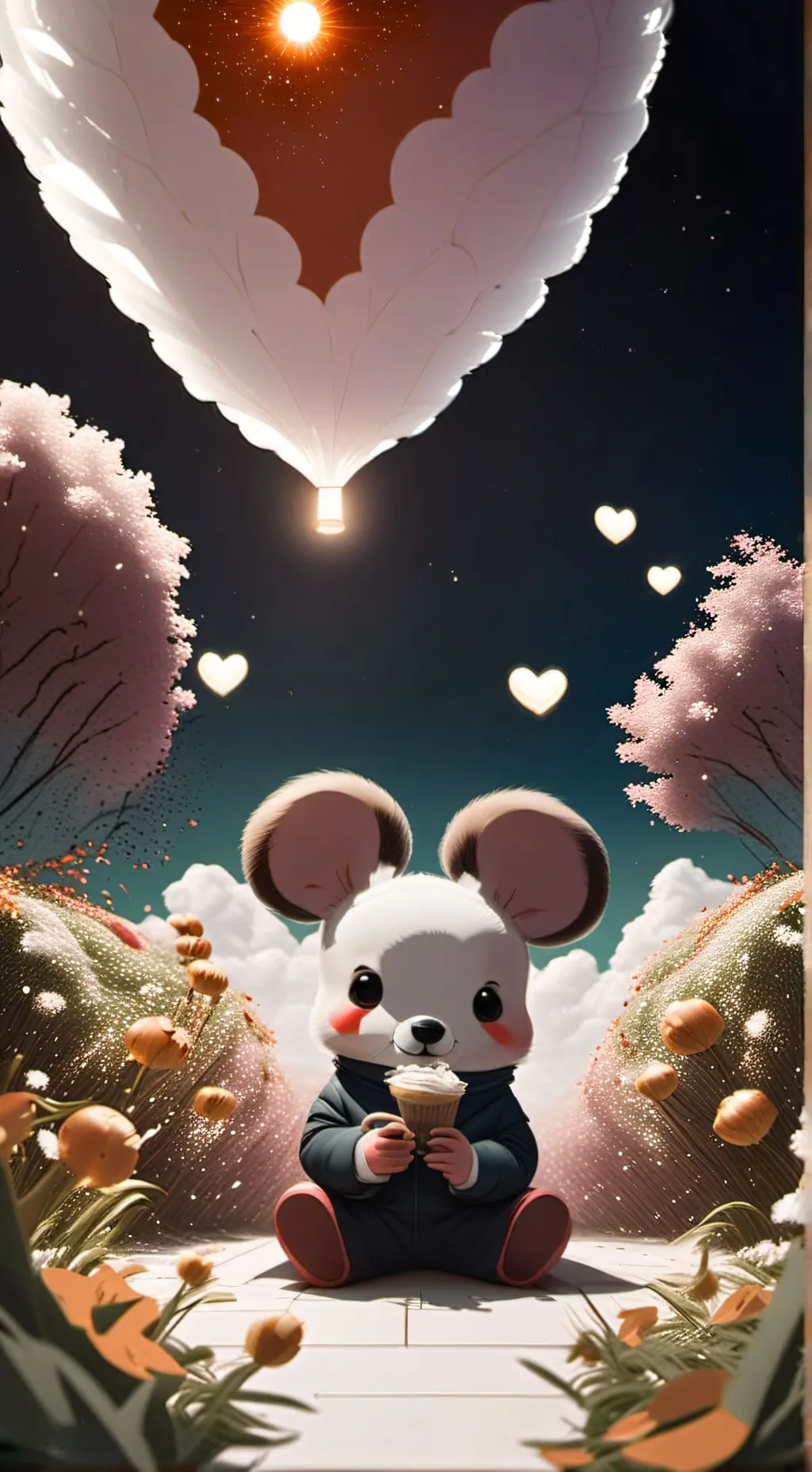 ai character: little reo background