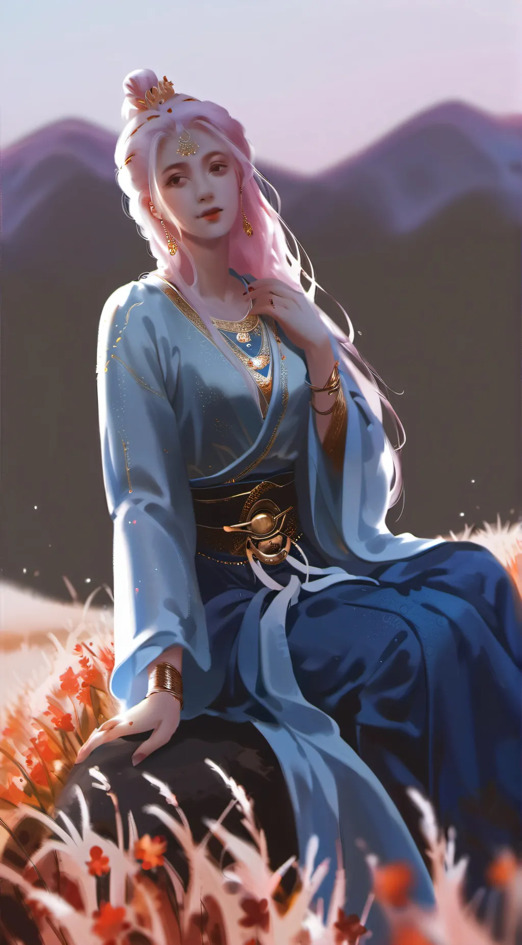 ai character: Olivia  background