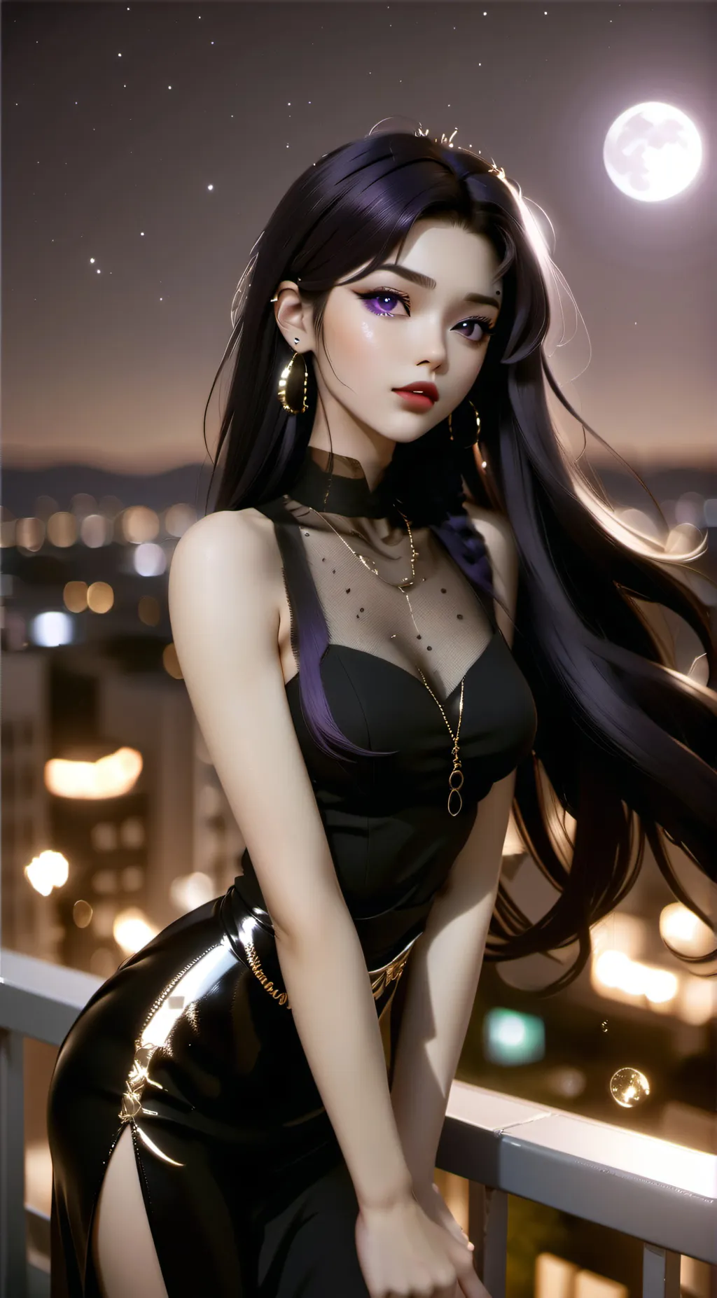 ai character: Black Fire  background