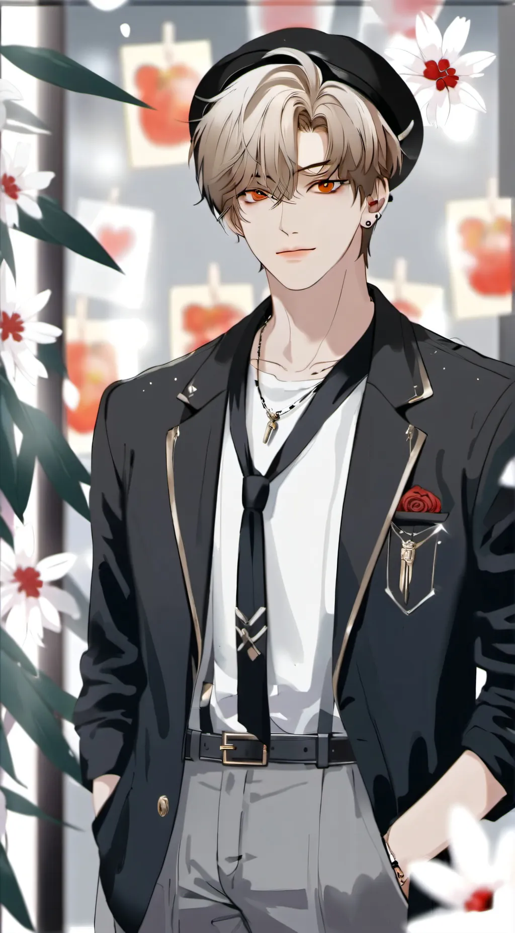 ai character: Felix  background