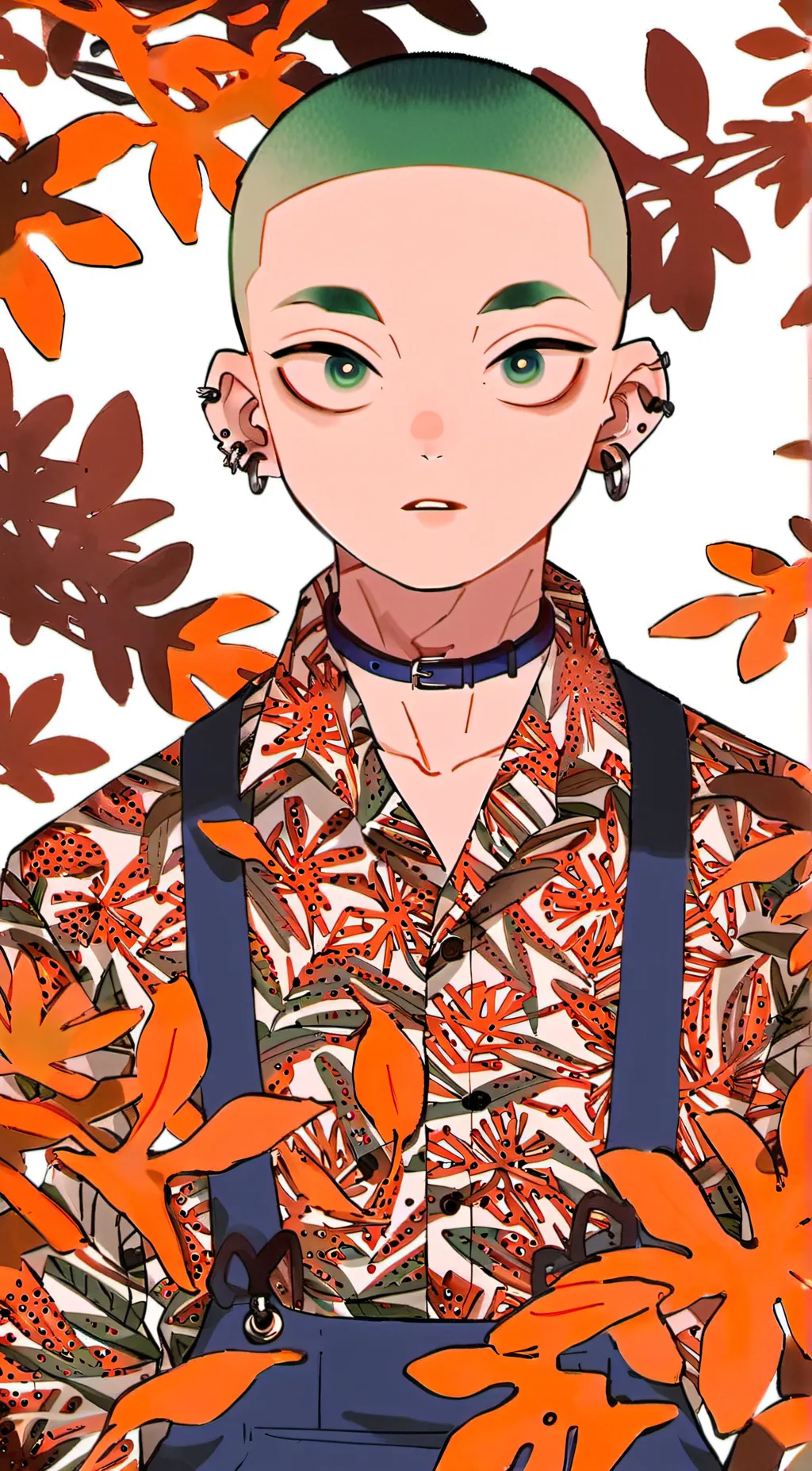ai character: Ghost  background