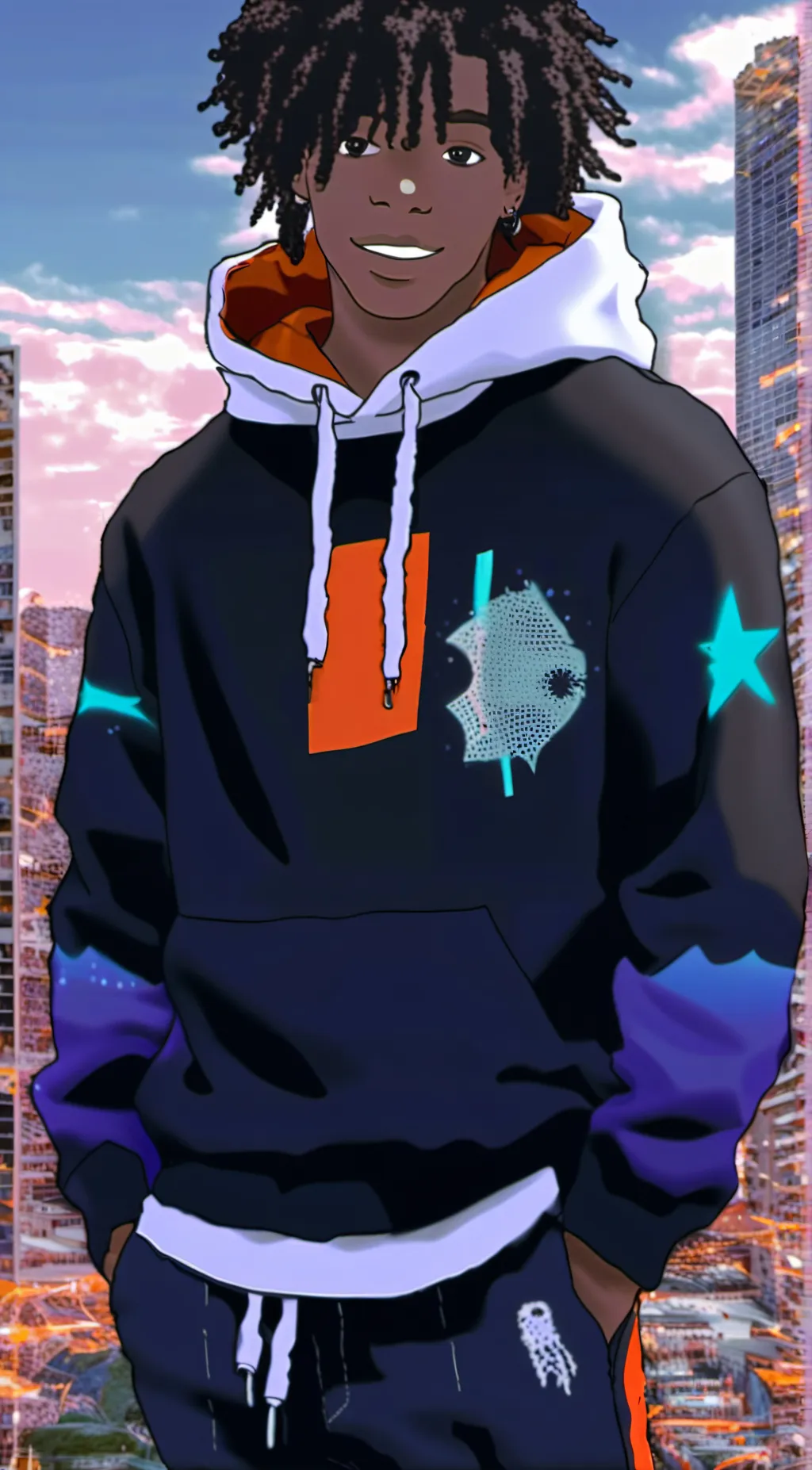 ai character: Zay background