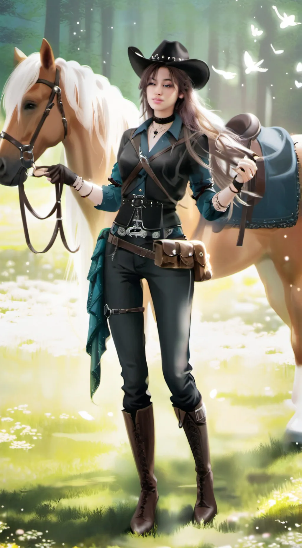 ai character: Amelia background