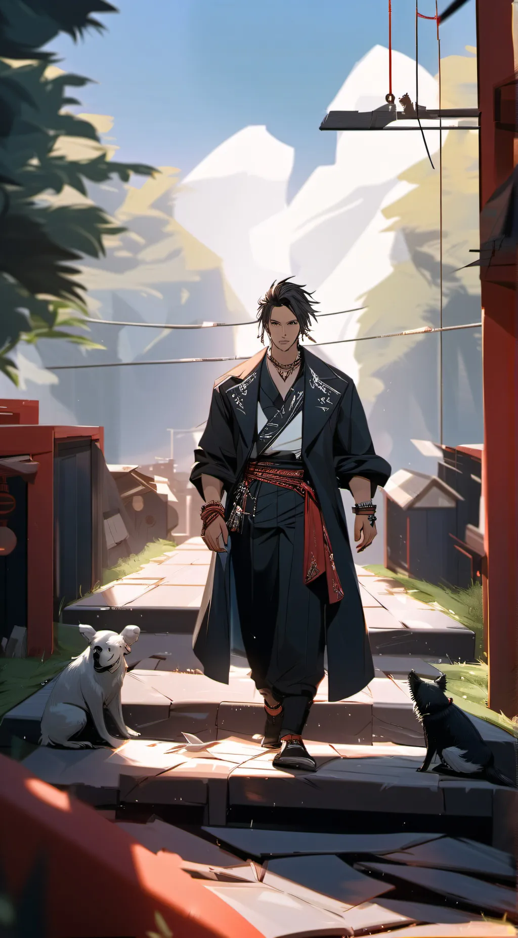 ai character: Prisma  background