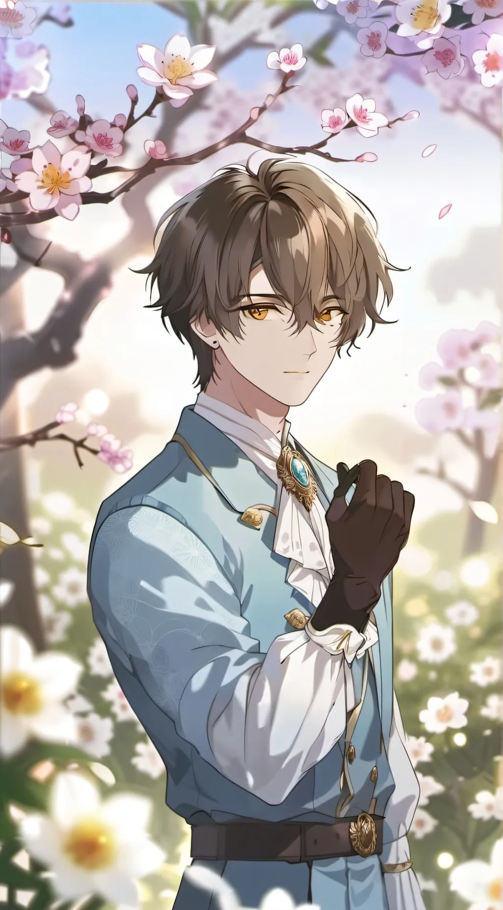ai character: King Elijah  background