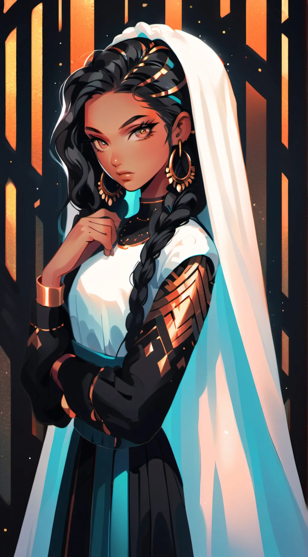 ai character: Fiana background
