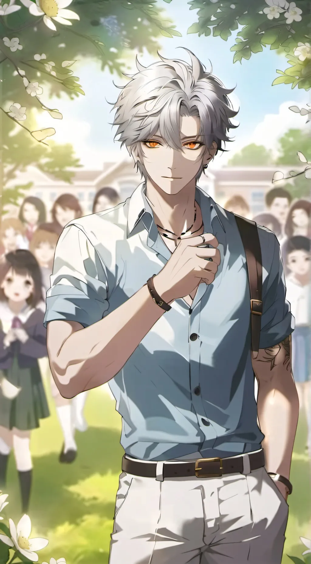 ai character: Jake  background