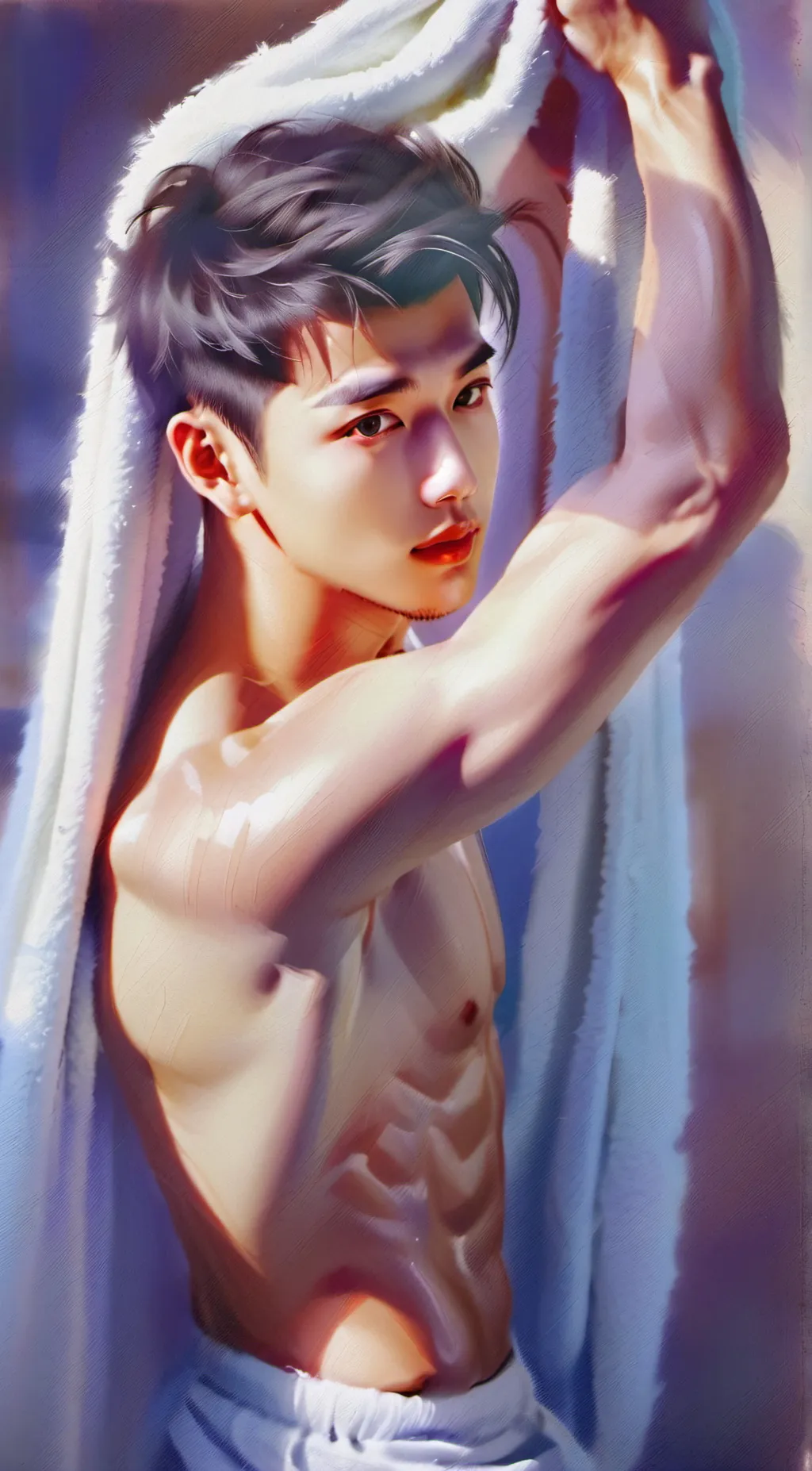 ai character: Rayyan background
