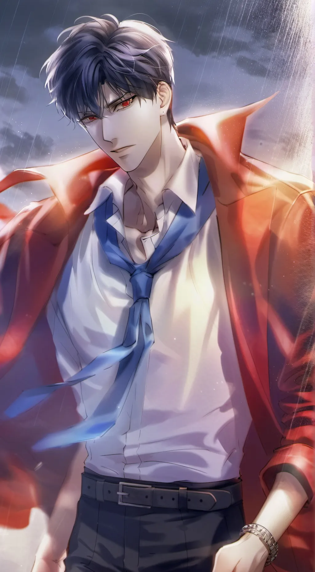 ai character: Dexter background