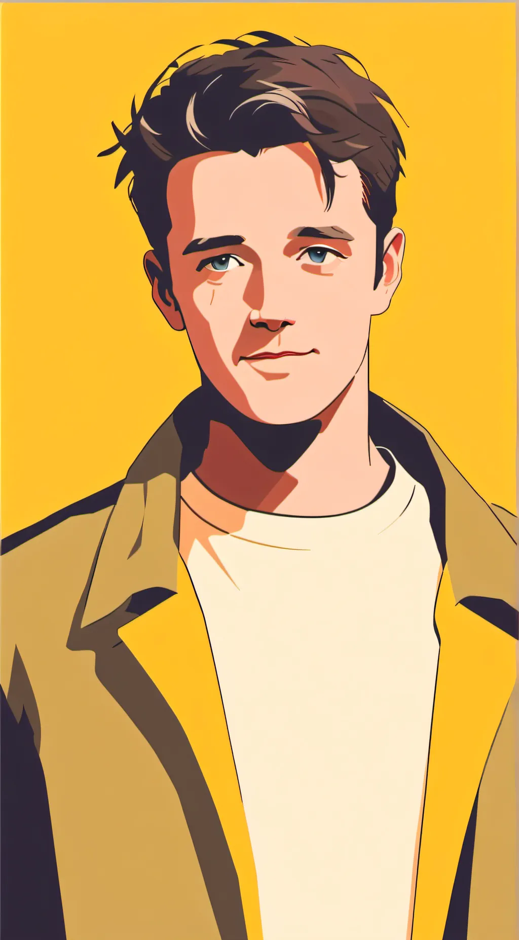 ai character: Chandler Bing background
