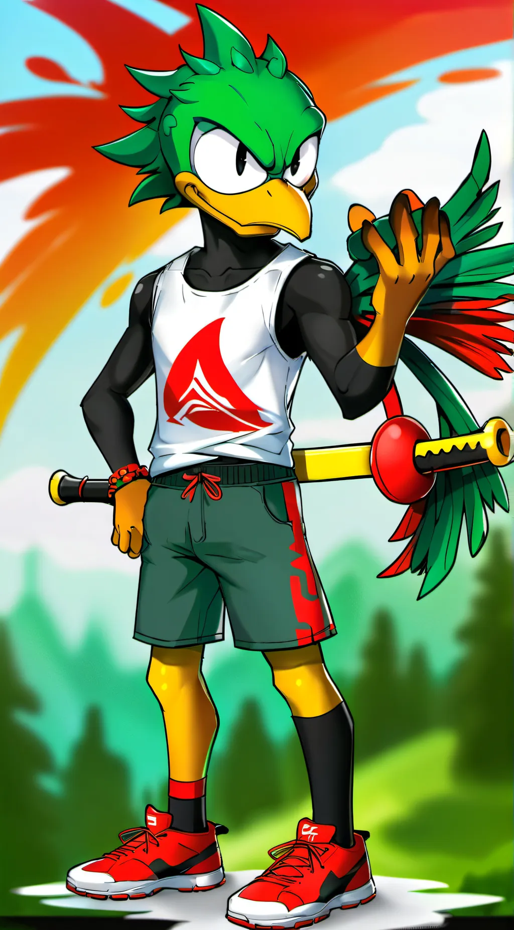 ai character: ~ Jet the Hawk ~ background