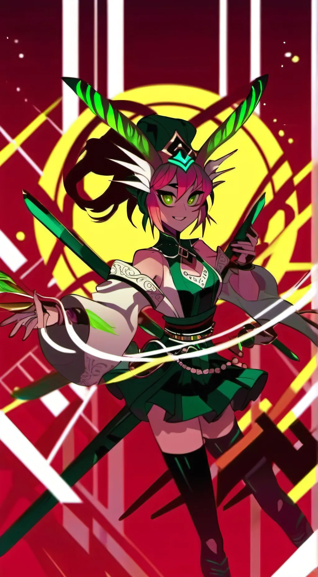 ai character: Roxy background