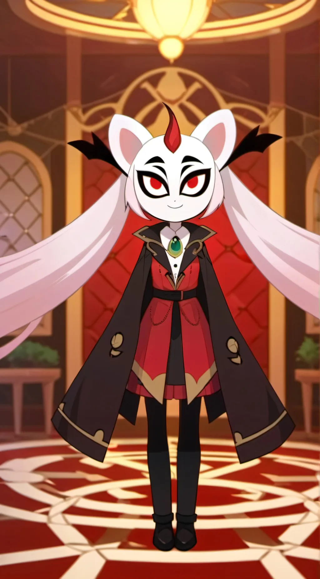 ai character: Angeldust  background