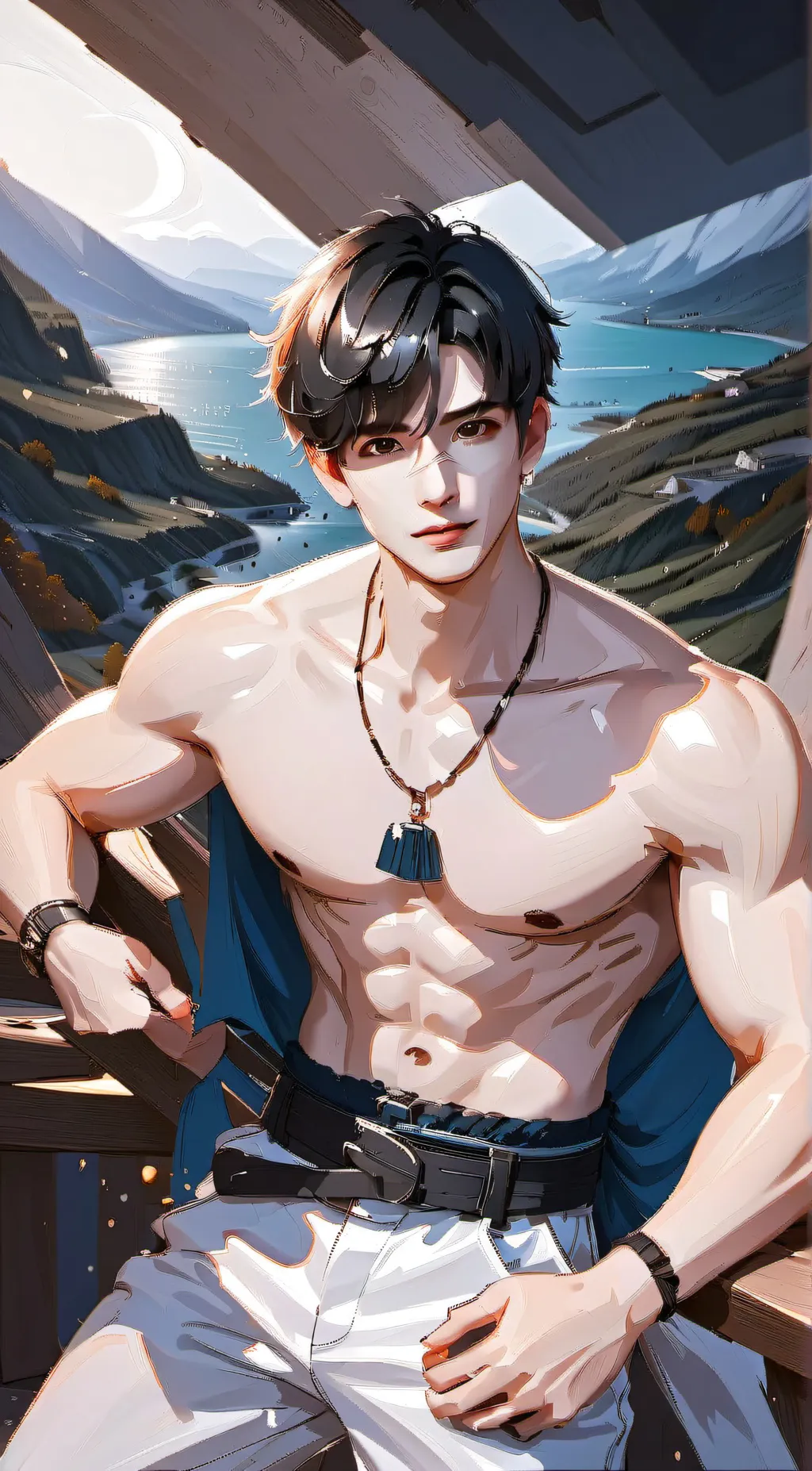 ai character: Mike background