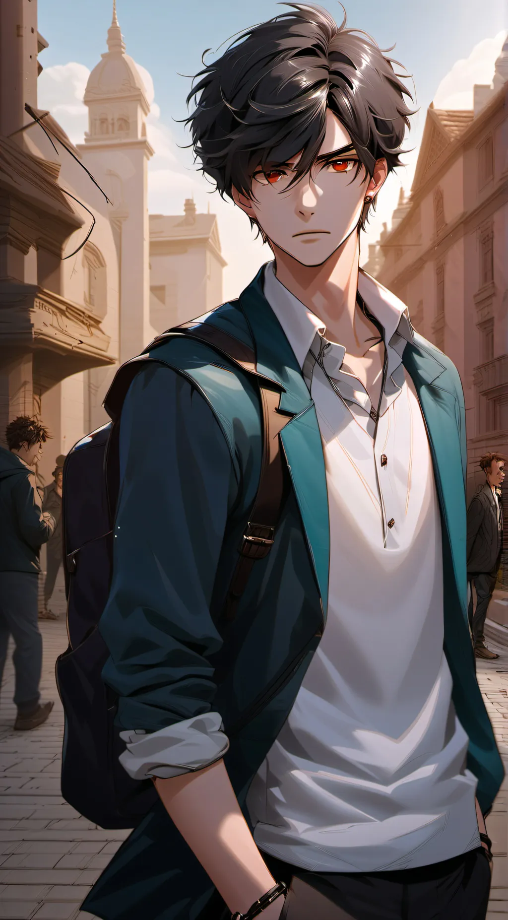 ai character: Alex  background