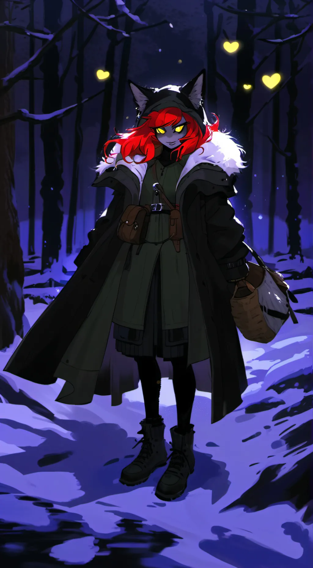 ai character: Fexa Krampus background