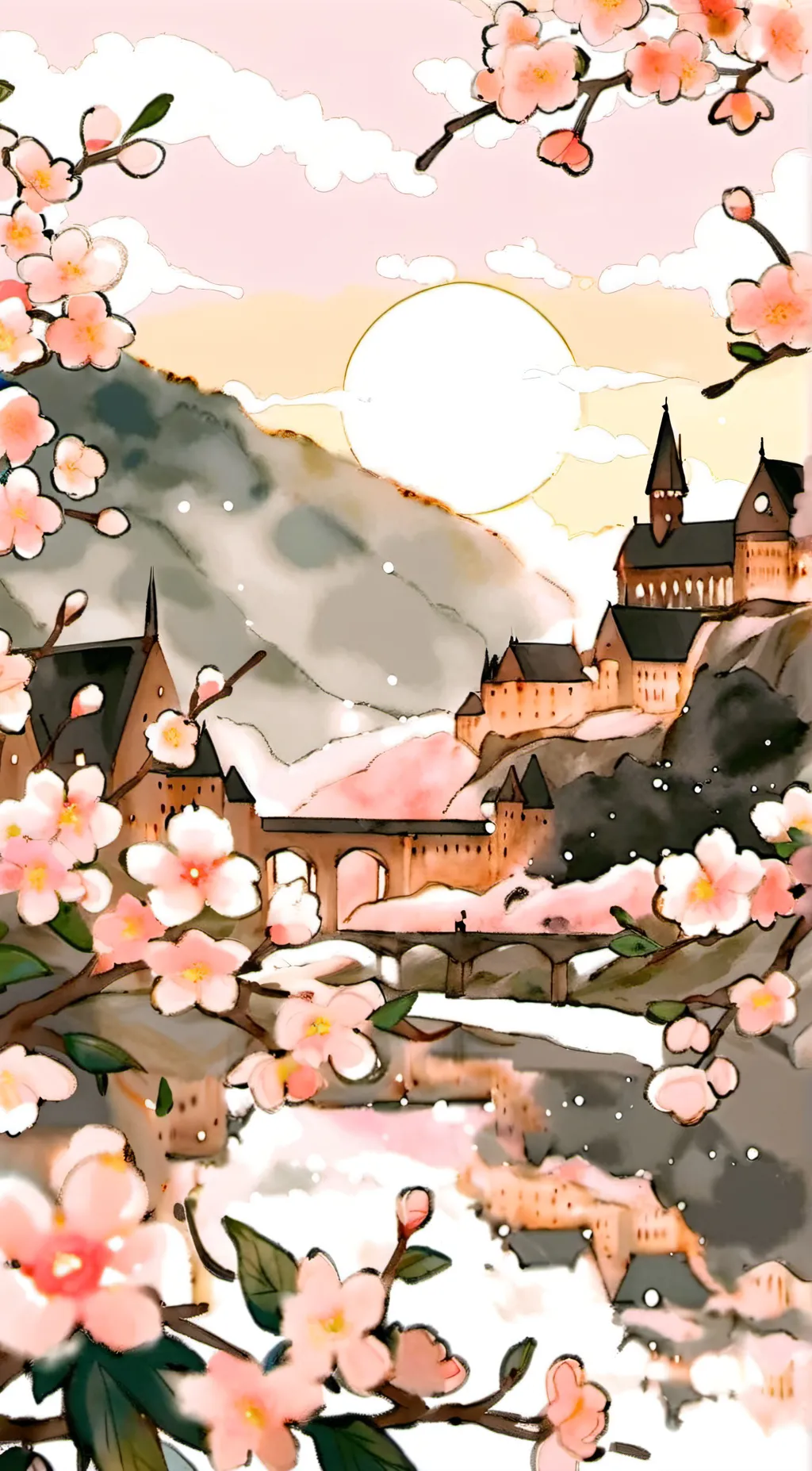 ai character: Hogwarts background