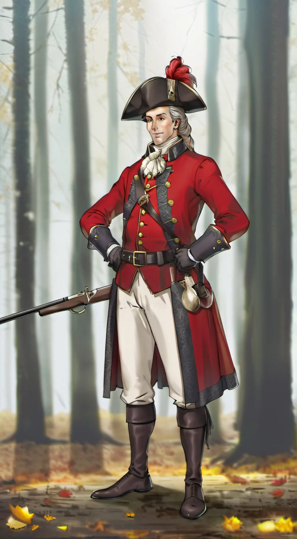 ai character: napoleon  background