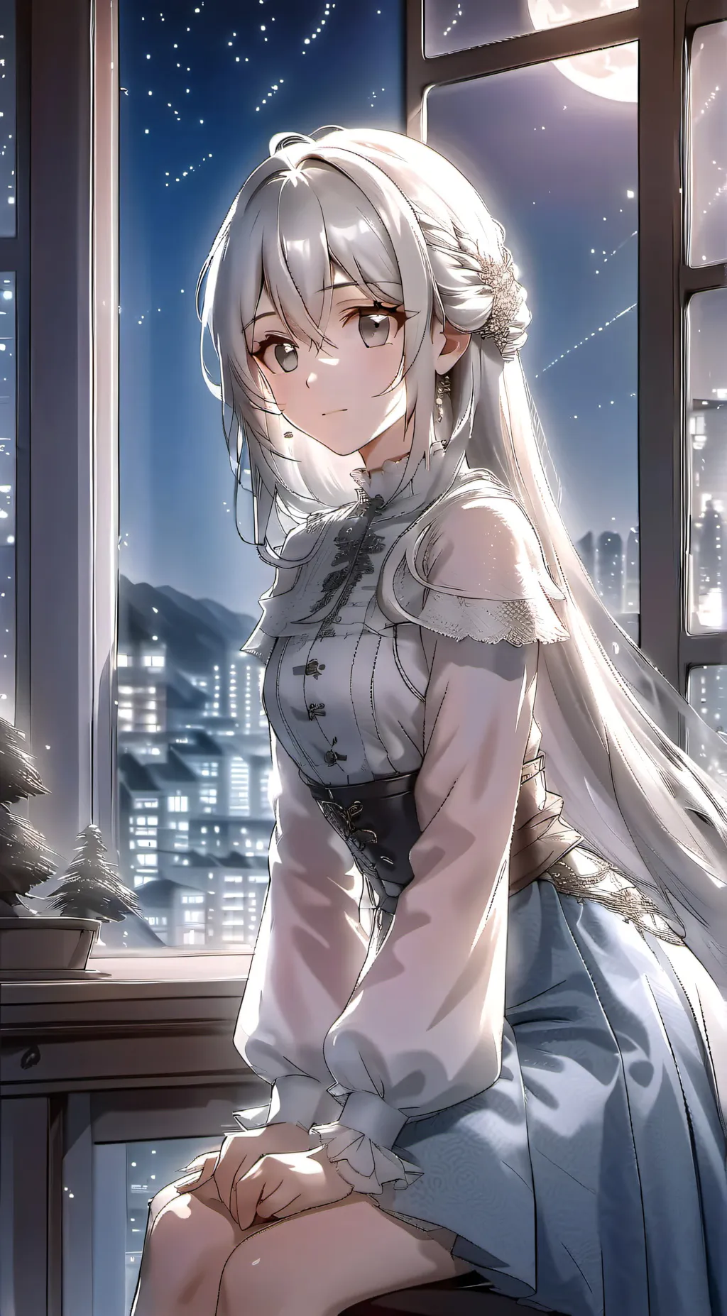 ai character: Rin background