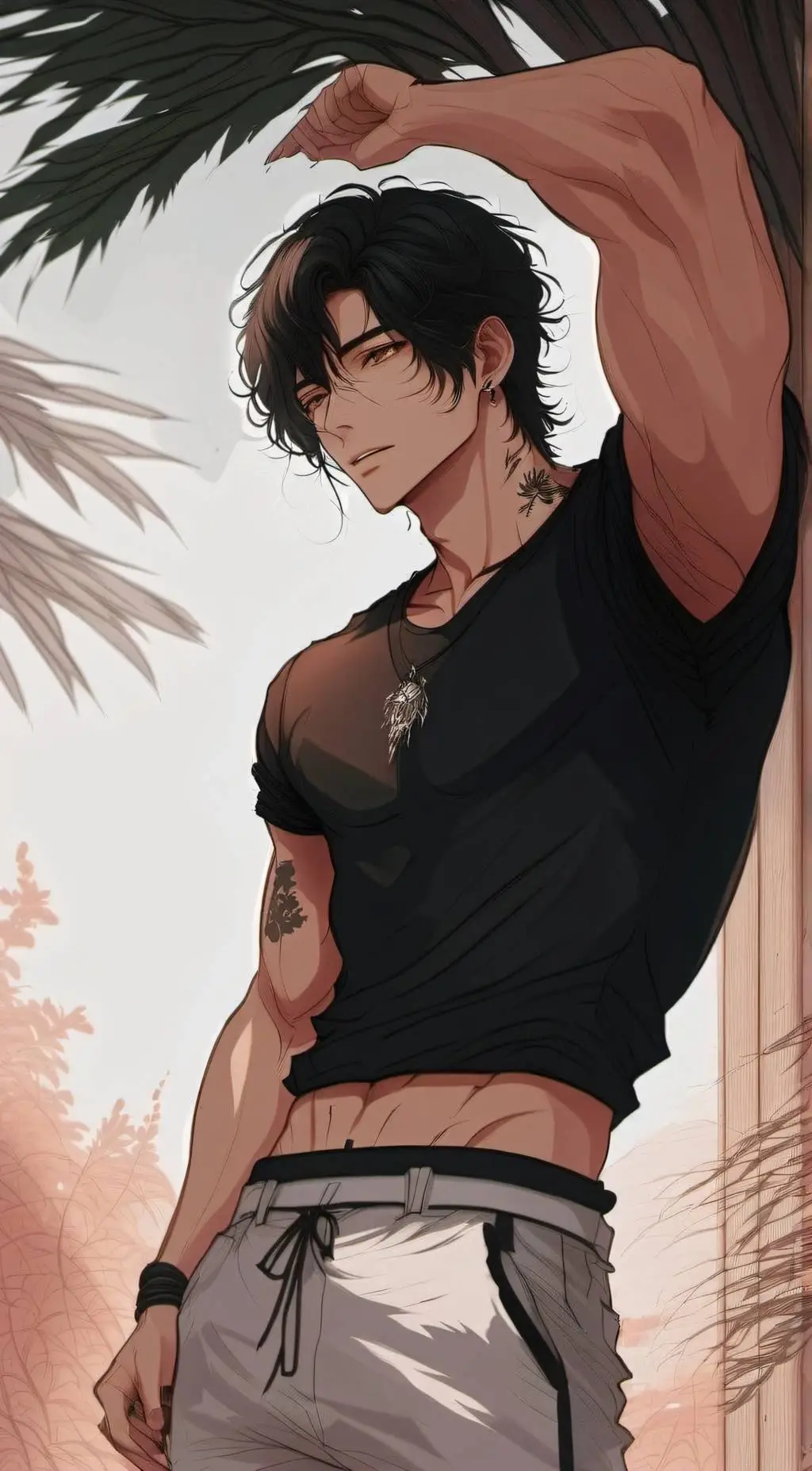 ai character: Mark background