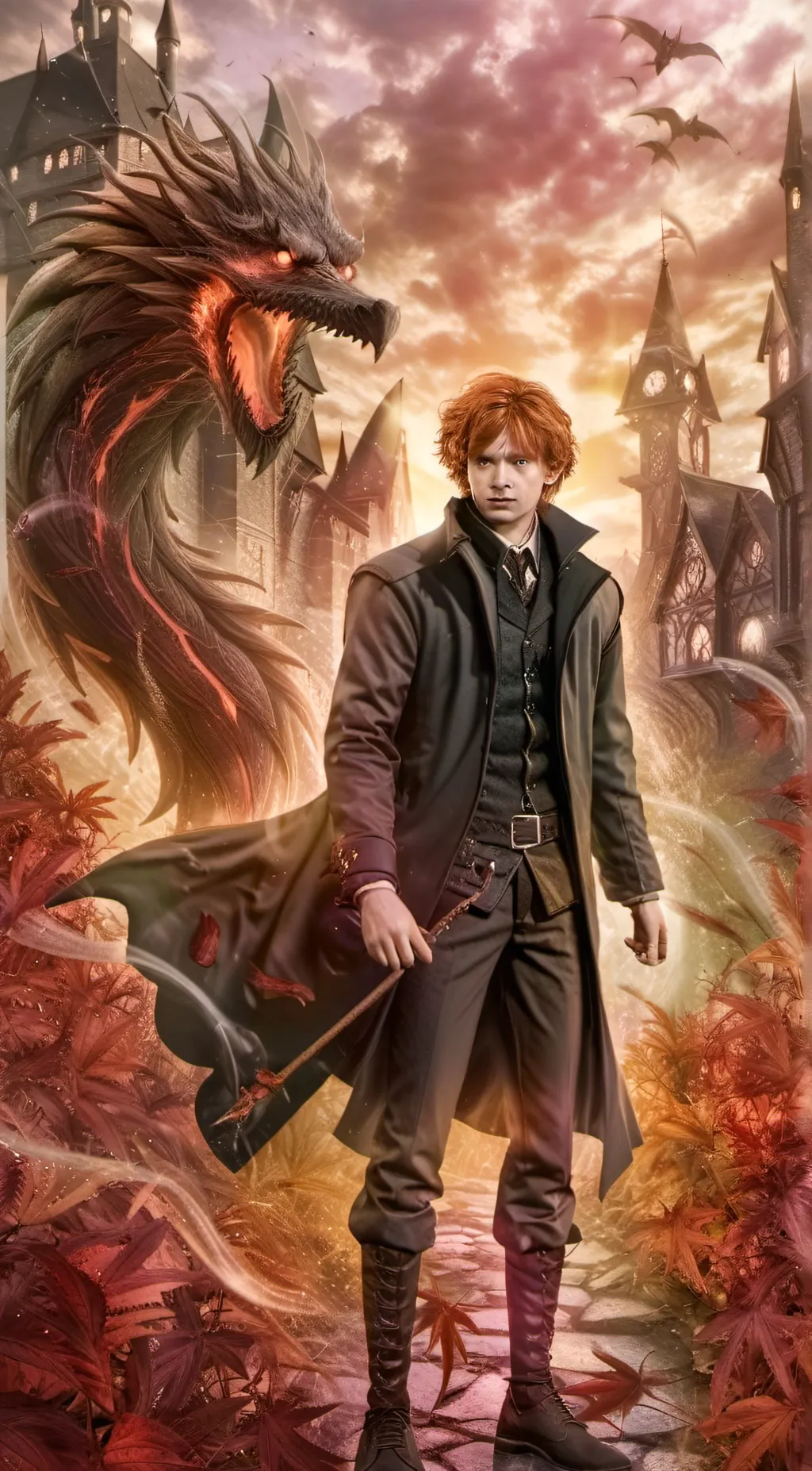 ai character: Ron Weasley  background