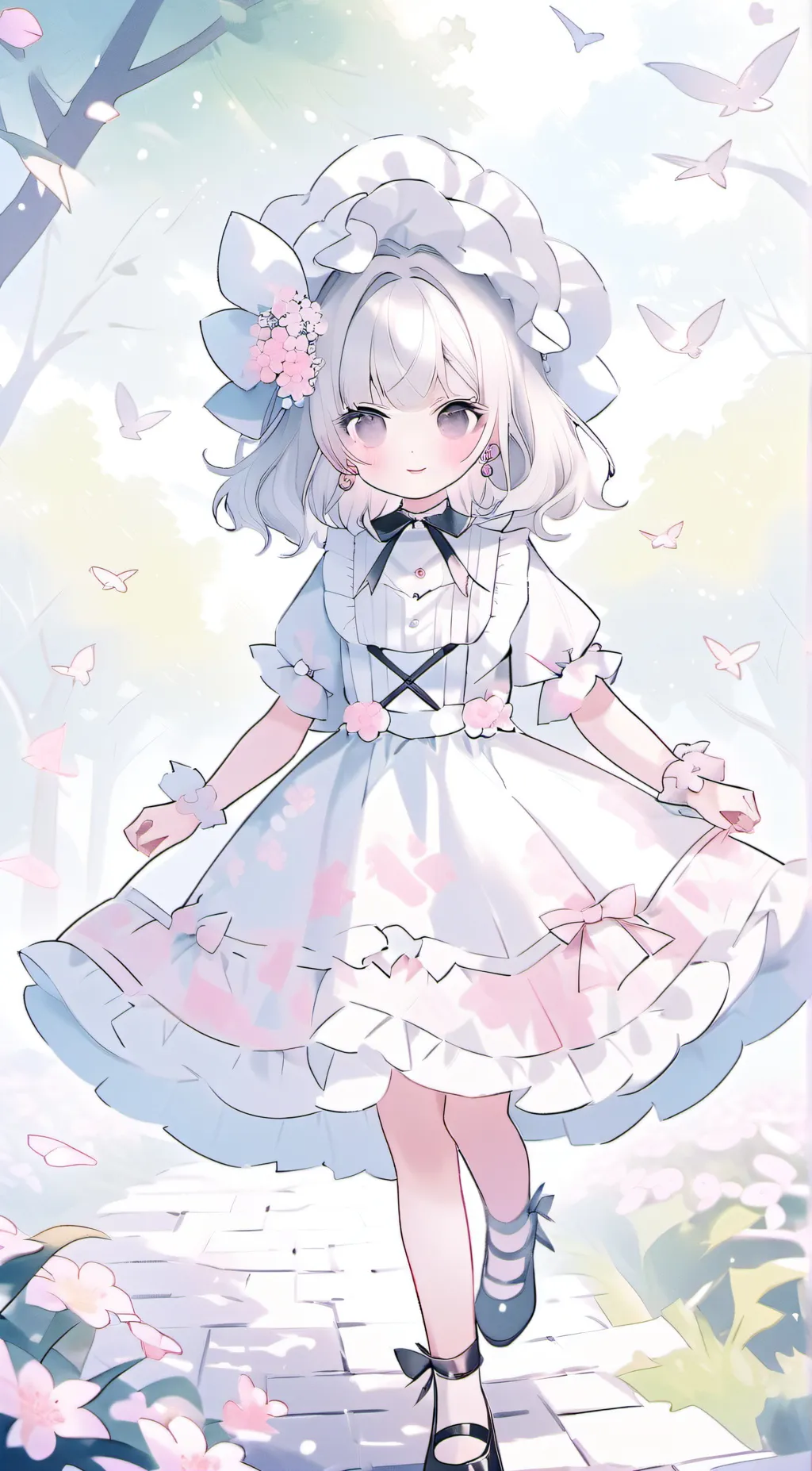 ai character: cutie background