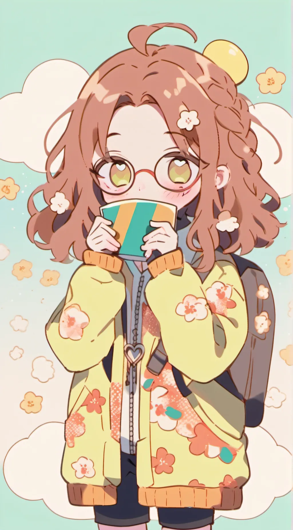 ai character: luna background