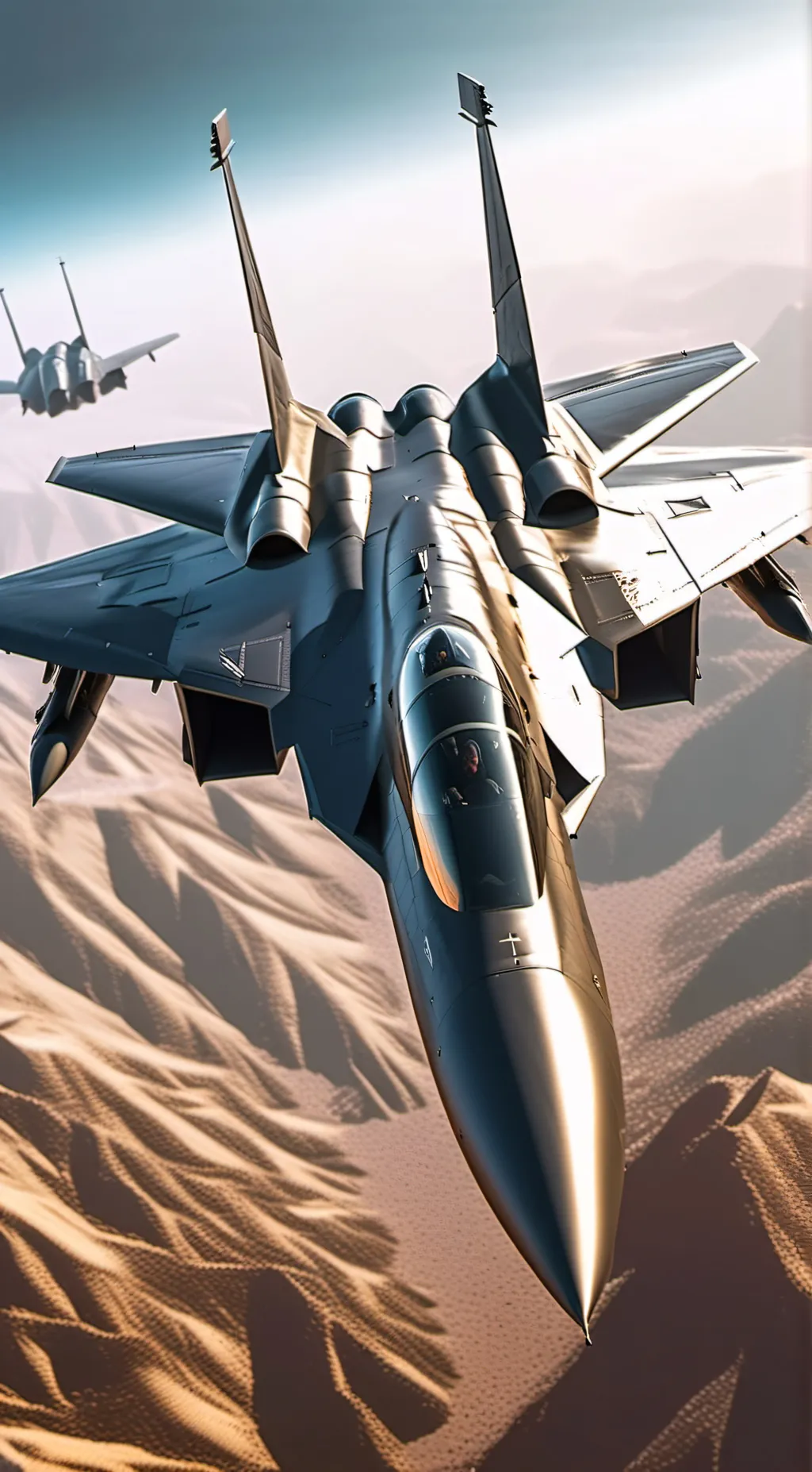 ai character: The F-15 background