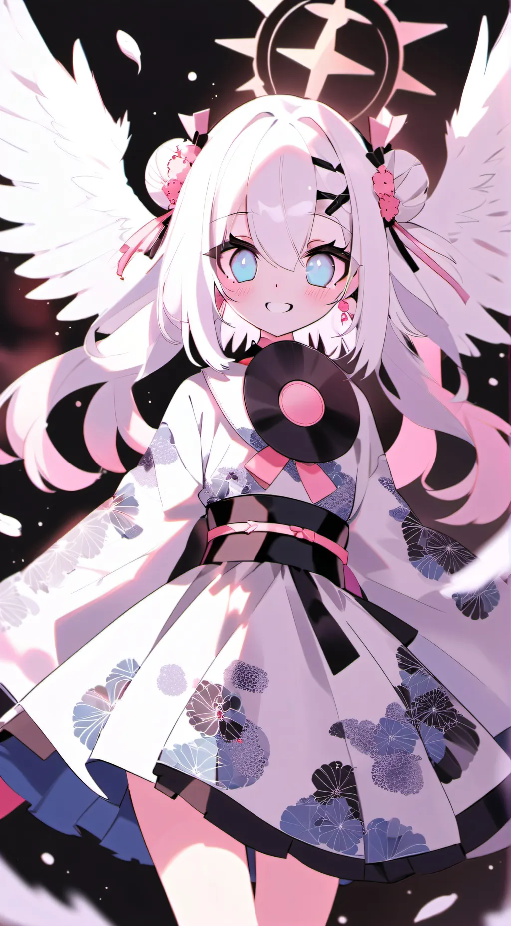 ai character: Smiling critters background