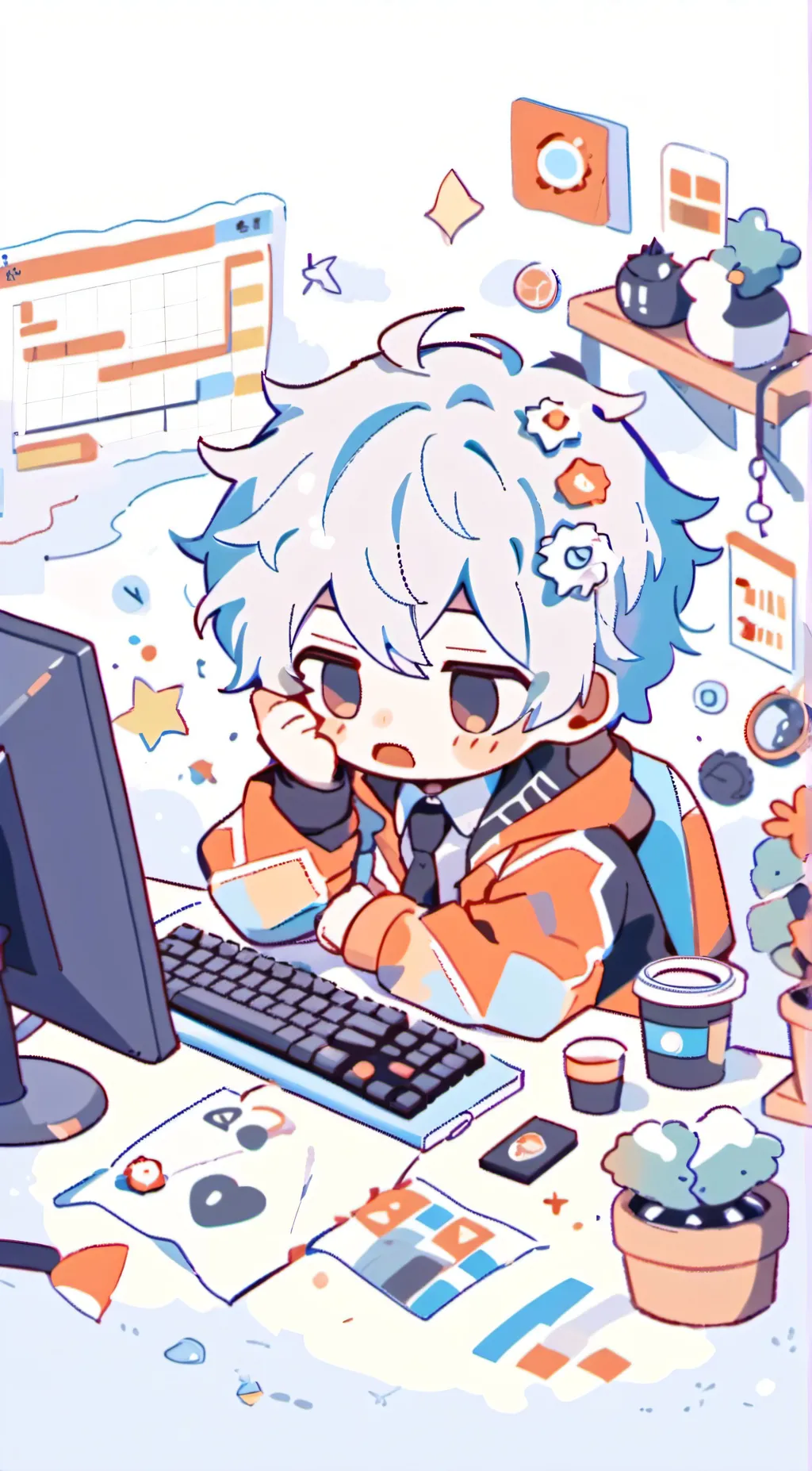 ai character: Alan background