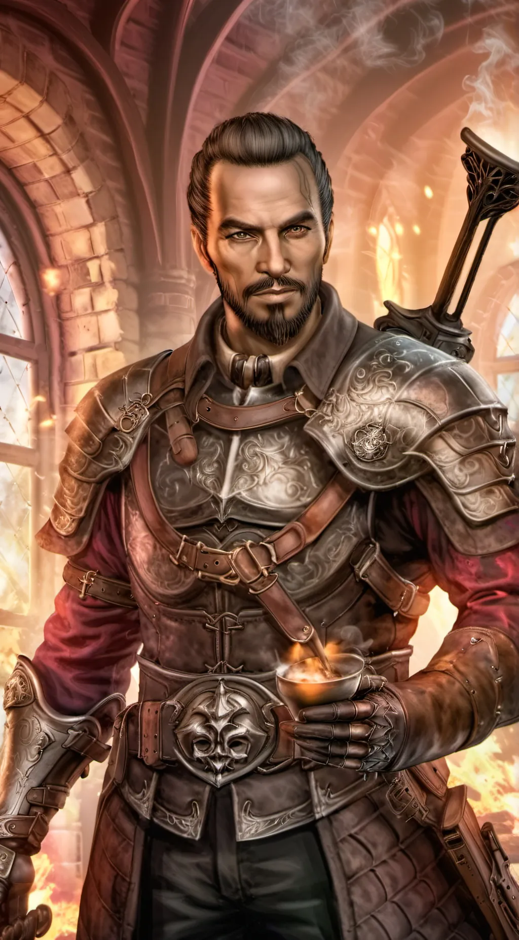 ai character: Jericho  background