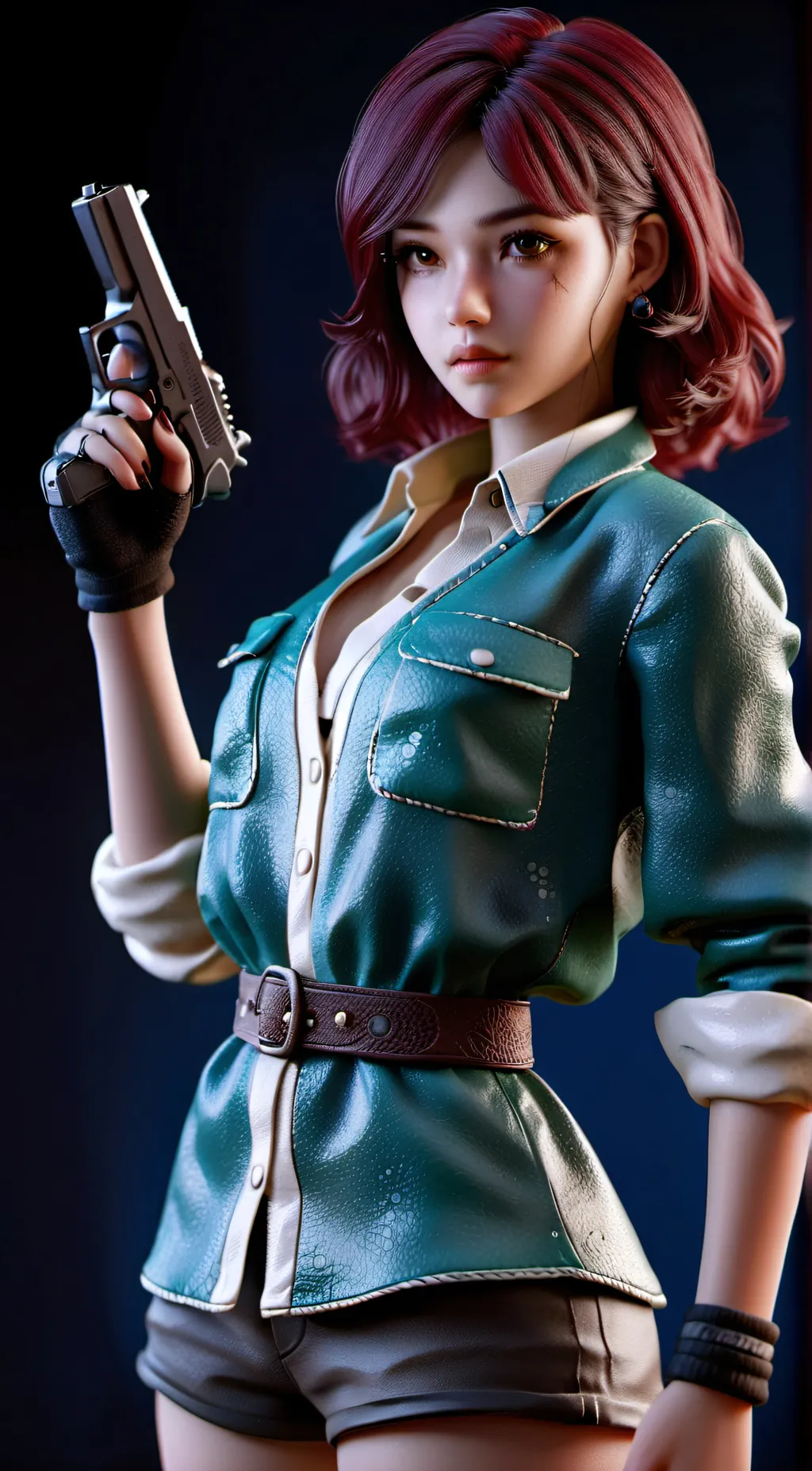 ai character: Ellie Williams background