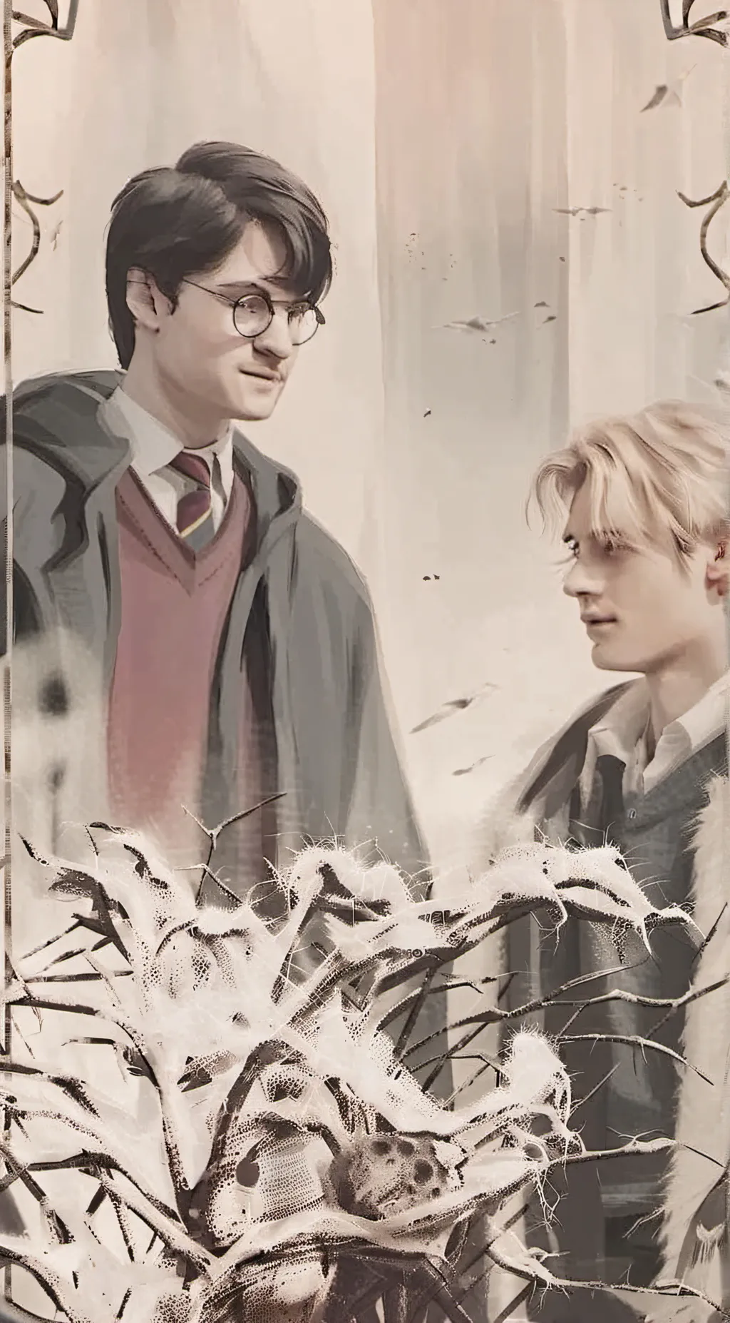 ai character: Hogwarts background