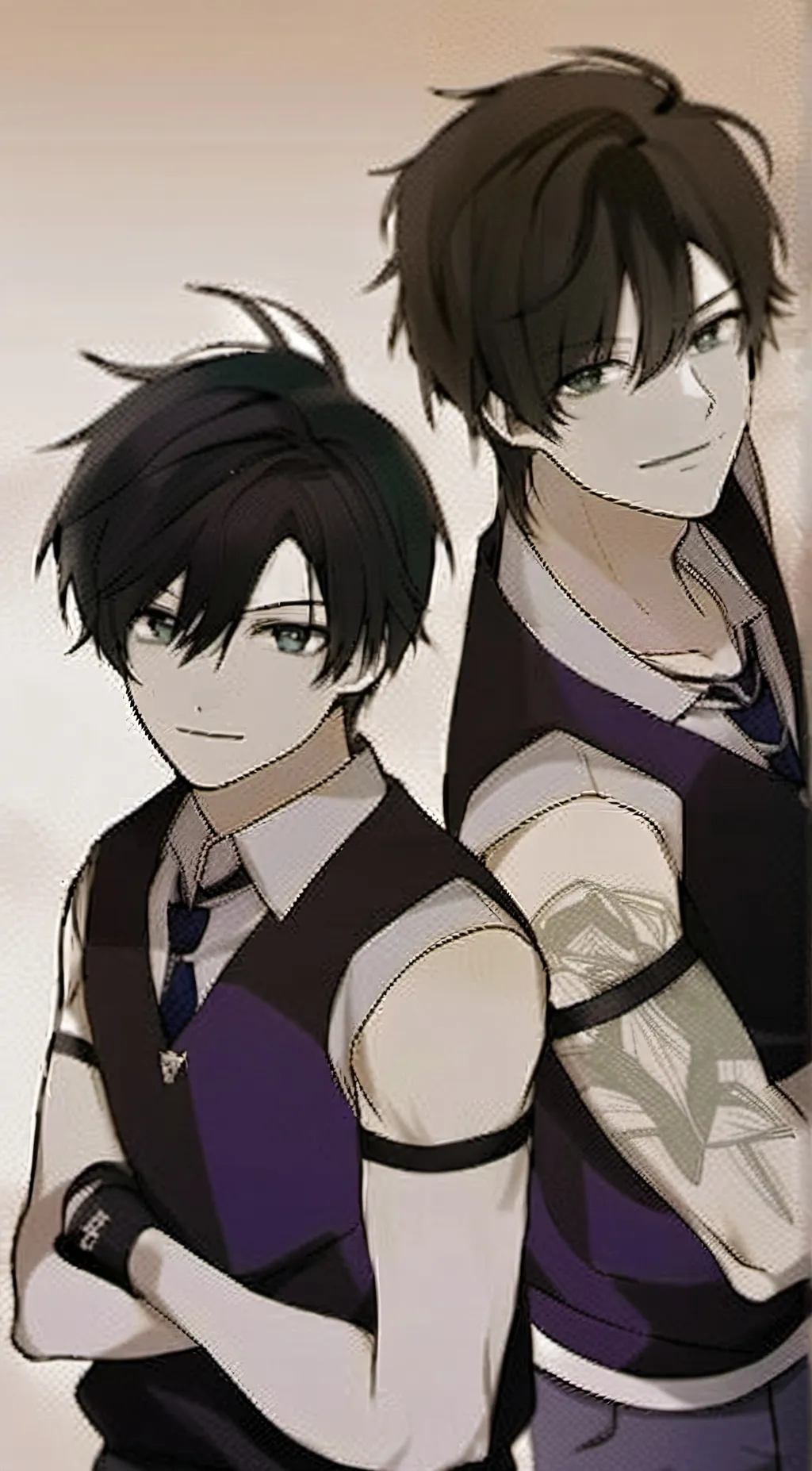 ai character: xavier and zane background